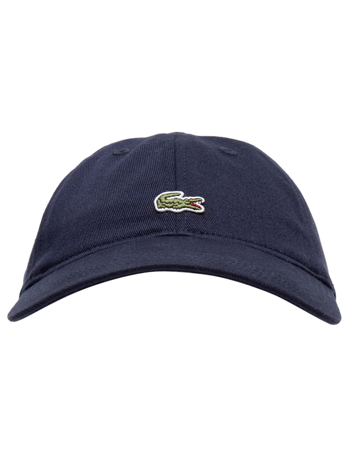 Boné Masculino Crocodilo Em Sarja De Algodão - Azul