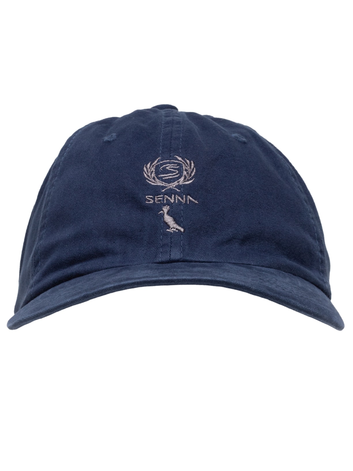 Boné Masculino Dad Hat Bordado Senna Azul Reserva