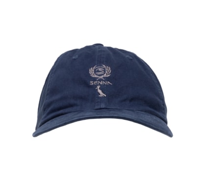 Boné Masculino Dad Hat Bordado Senna - Azul