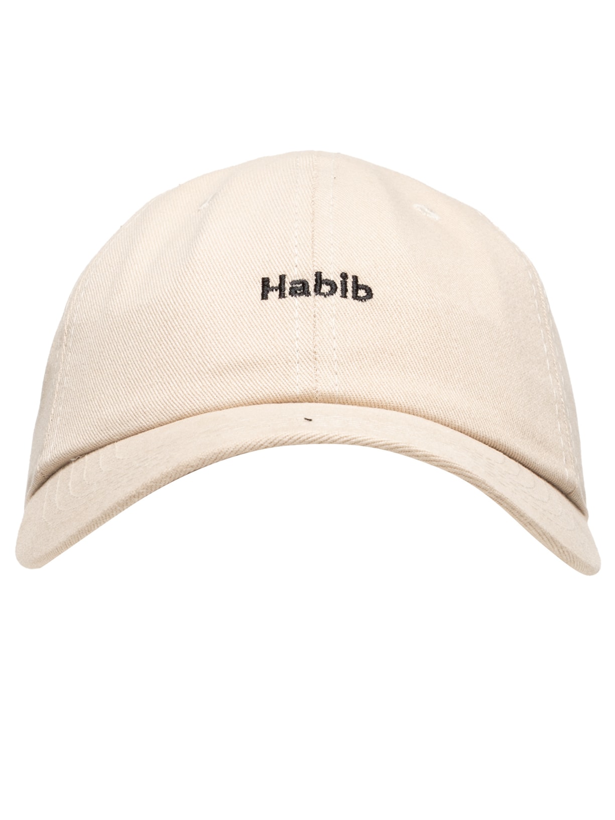 Boné Masculino De Sarja Bordado Habib Bege  Sergio K