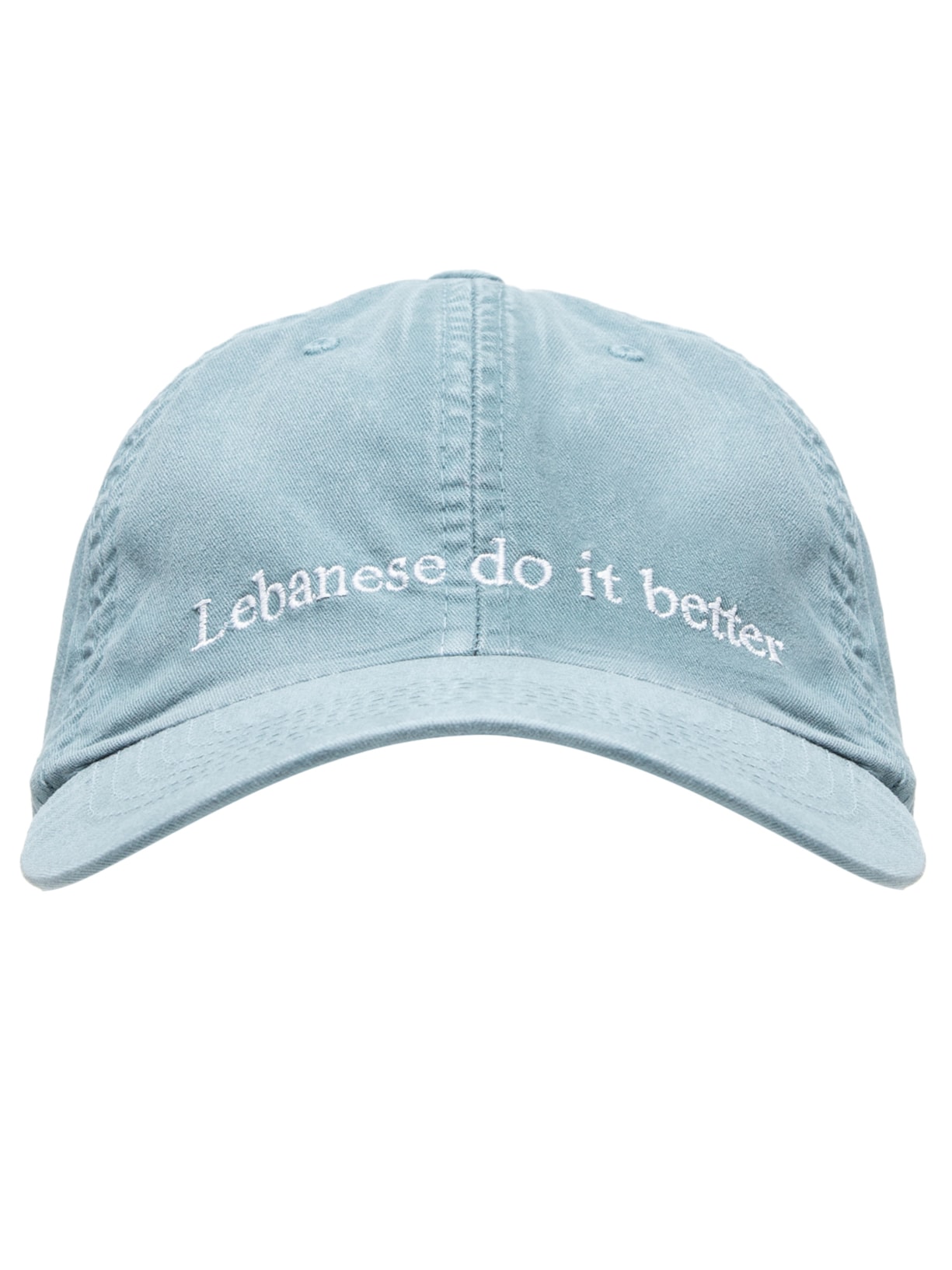 Boné Masculino De Sarja Bordado Lebanese Do Better - Azul