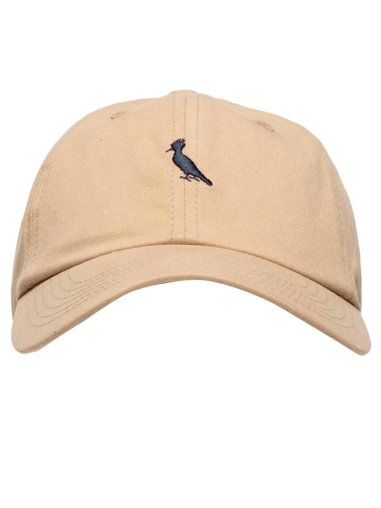 Boné Masculino De Sarja Bordado Pica Pau - Bege