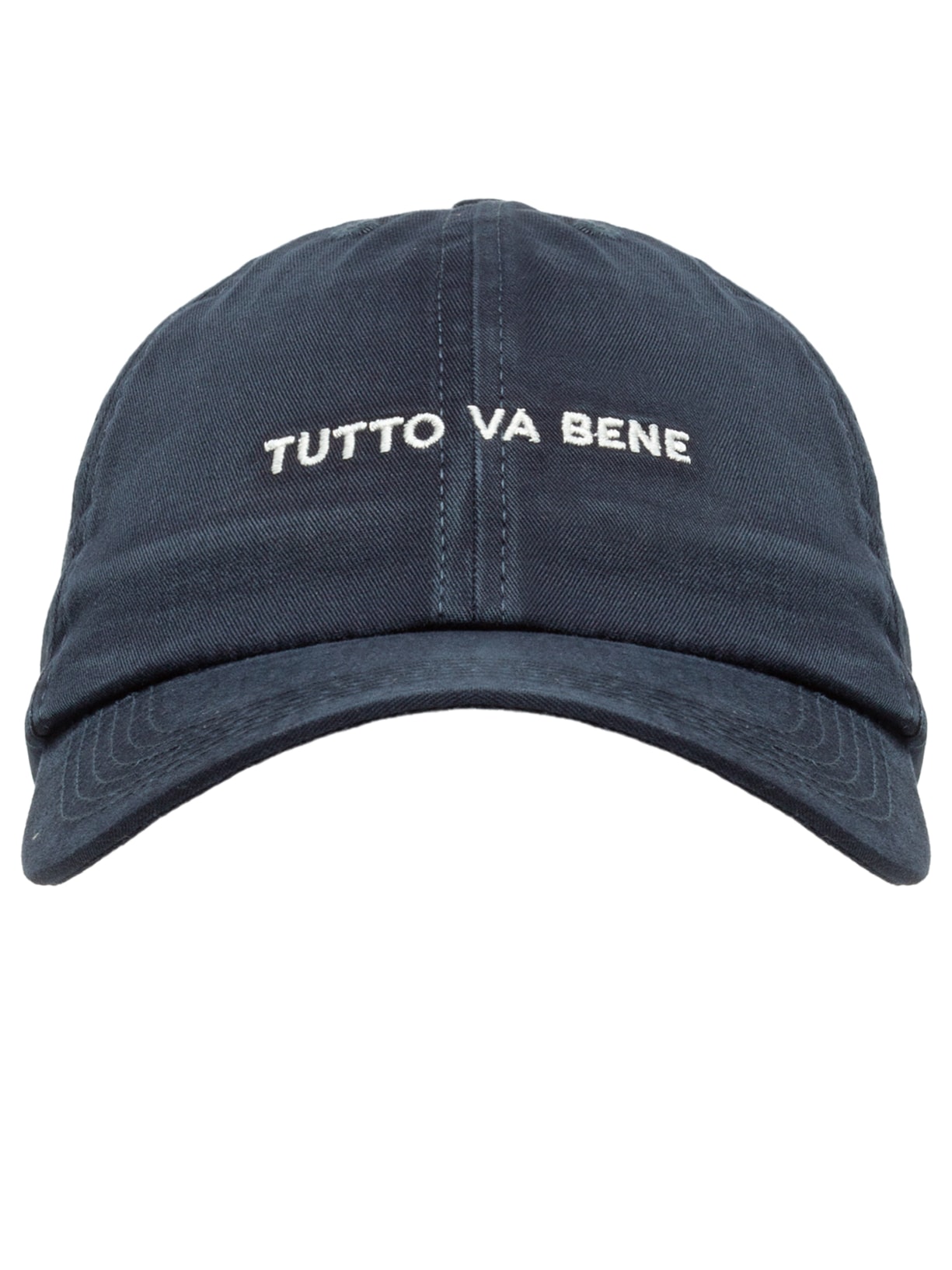 Boné Masculino De Sarja Bordado Tutto Va Bene - Azul