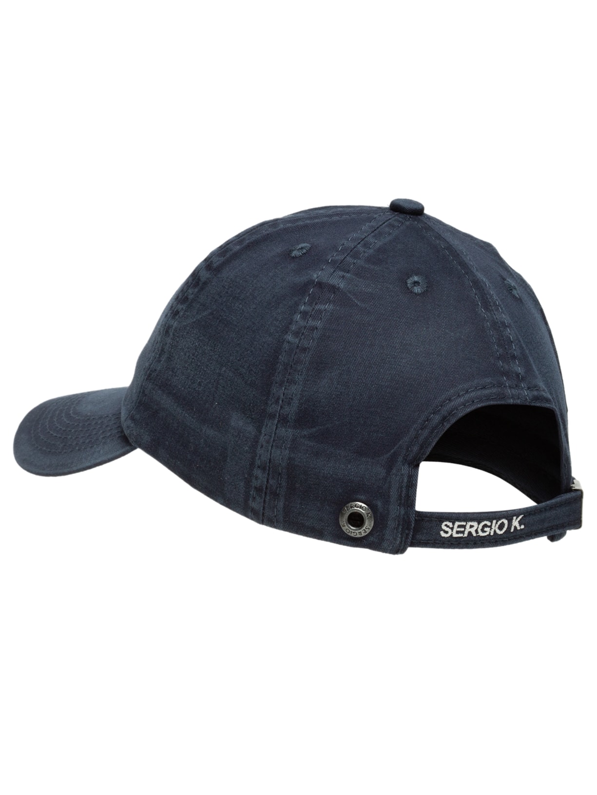 Boné Masculino De Sarja Bordado Tutto Va Bene Azul Sergio K