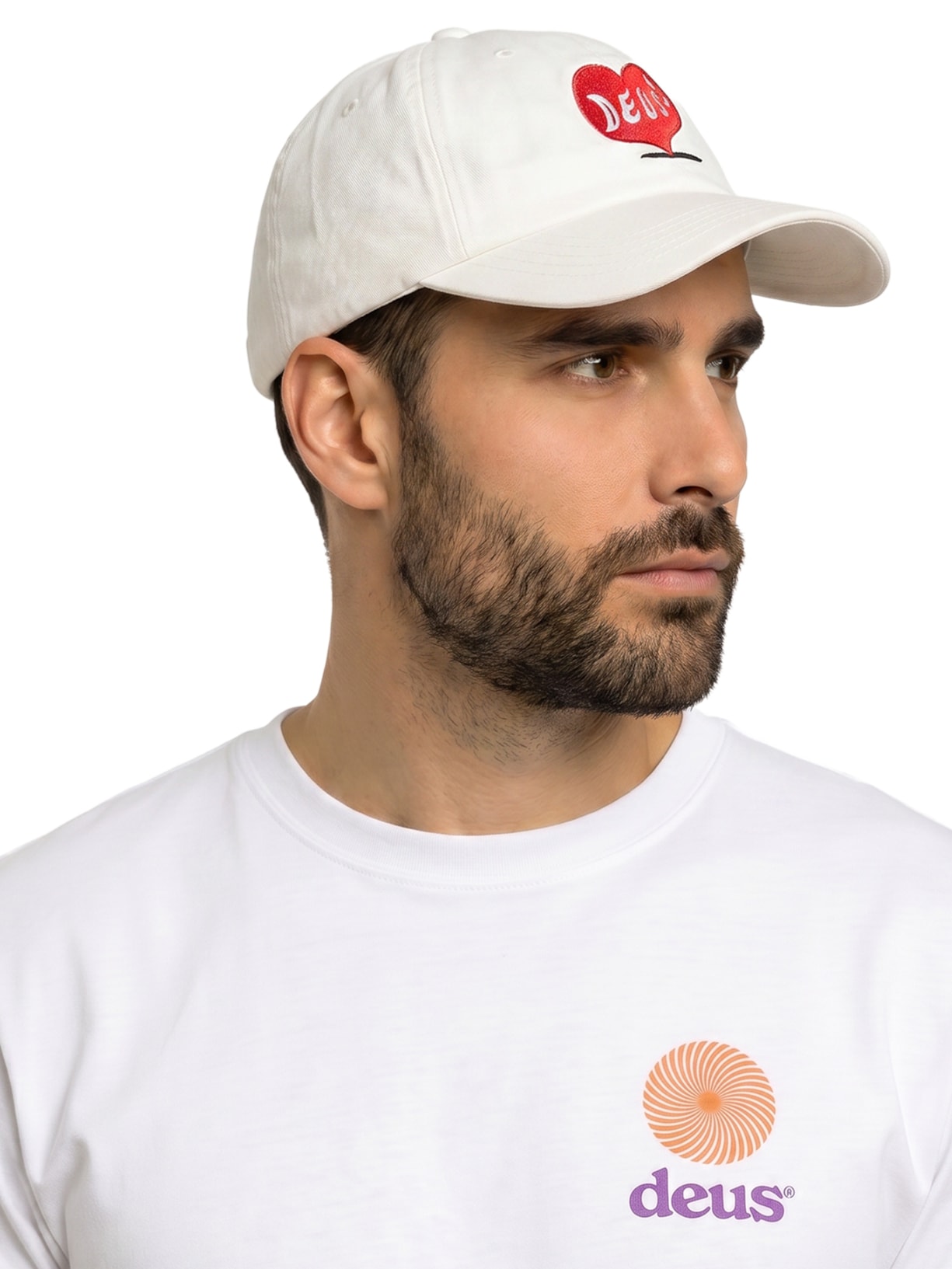Boné Masculino Deep Cut – Branco Deus Ex Machina