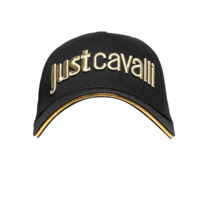 Boné Masculino Embroidery Logo - Preto