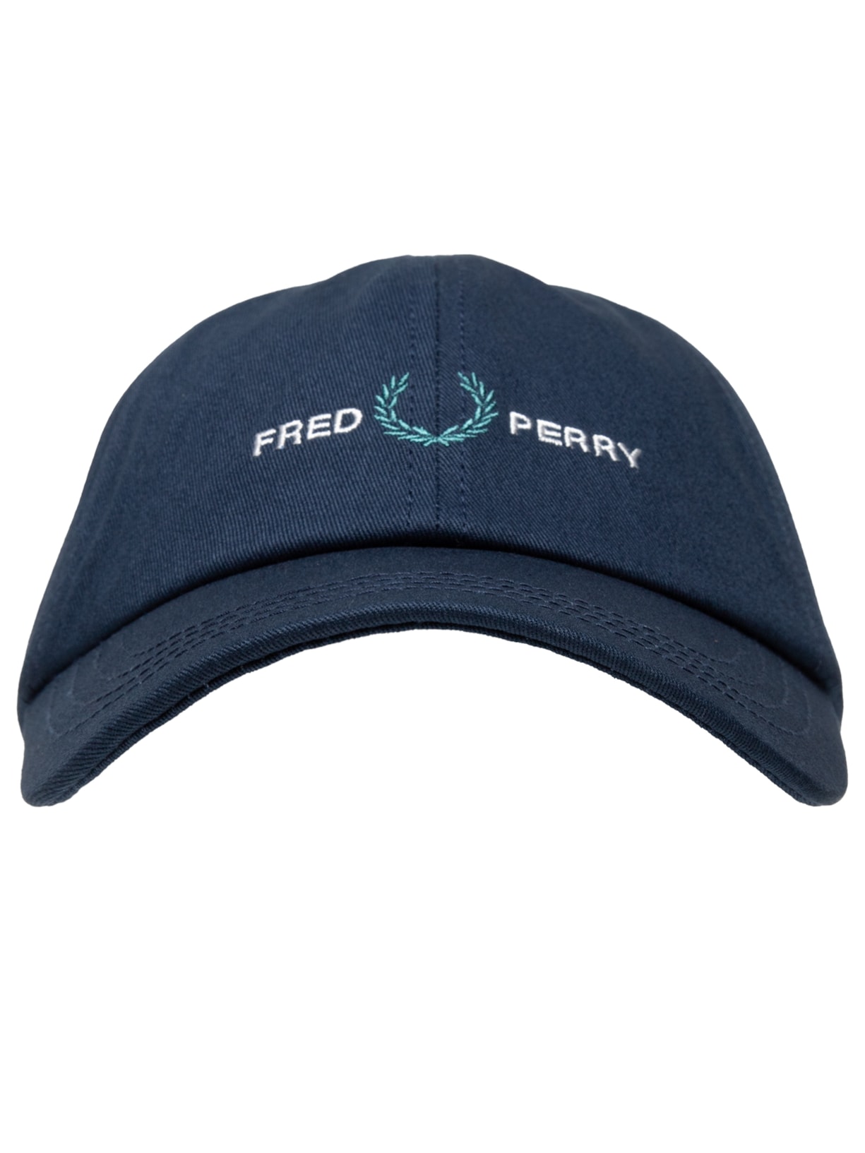 Boné Masculino FLP Em Twill Azul Fred Perry