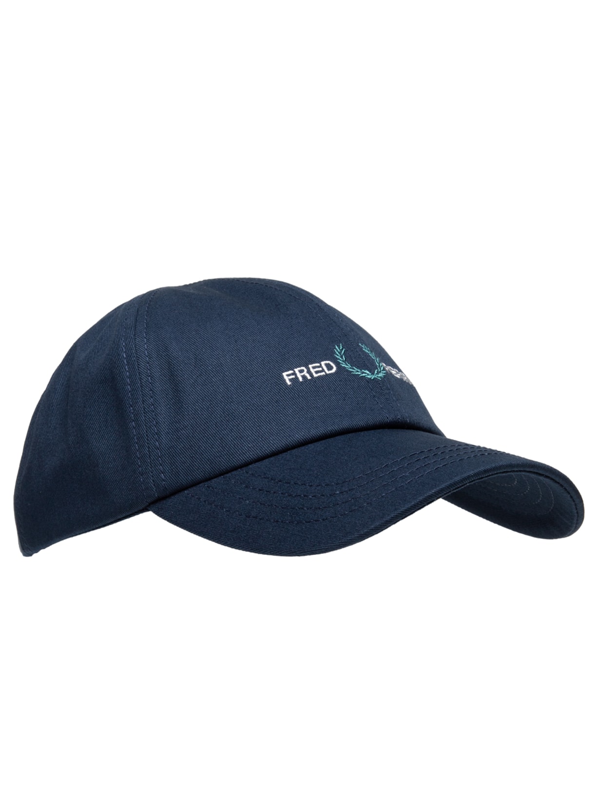 Boné Masculino FLP Em Twill Azul Fred Perry