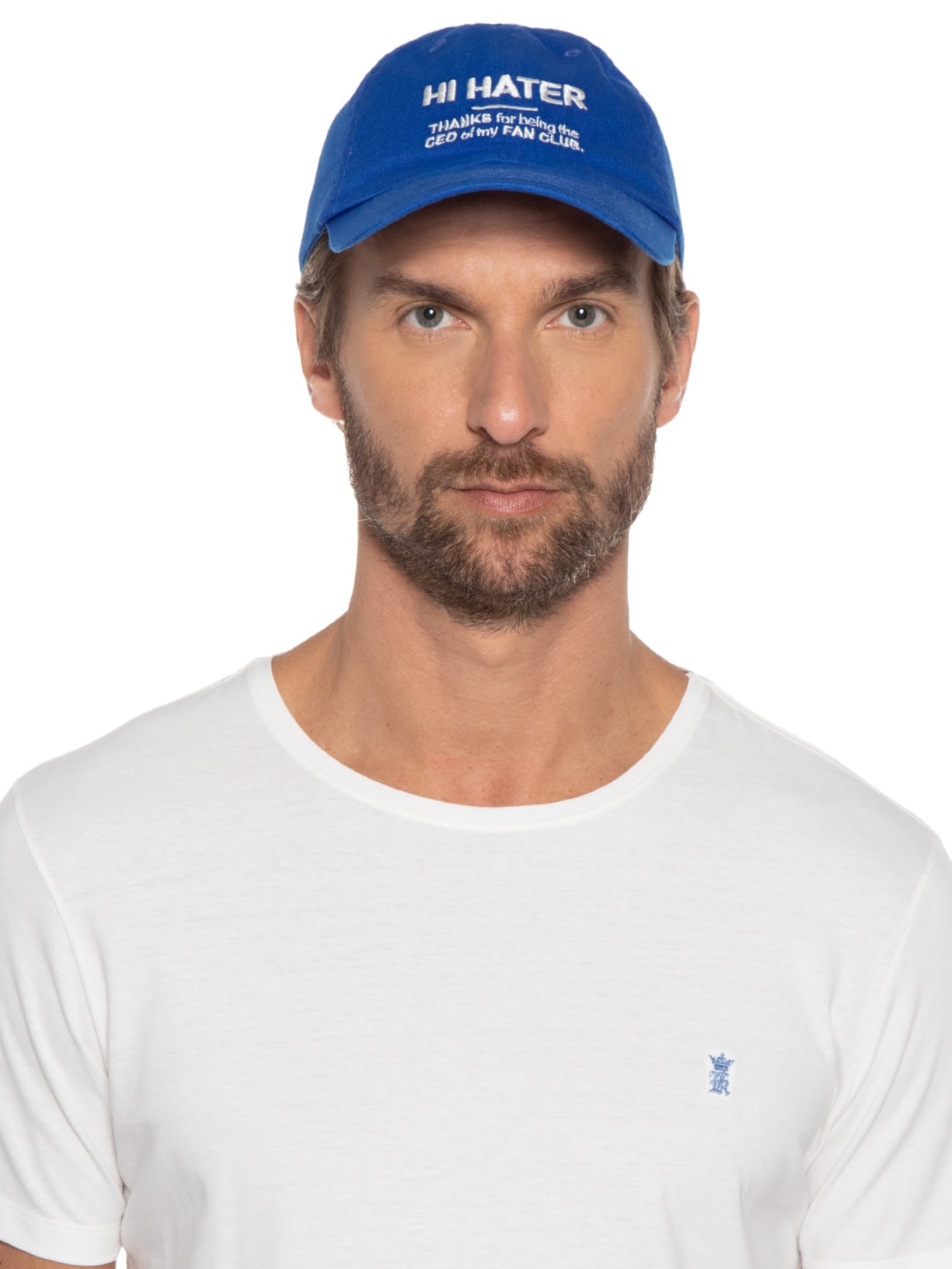 Boné Masculino Hi Hater F. Club Azul Sergio K