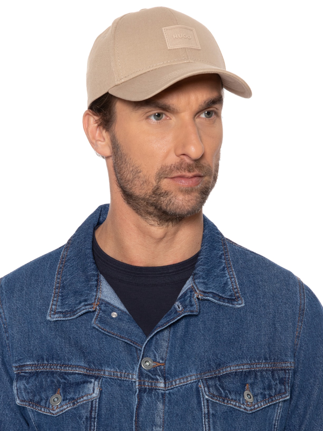 Boné Masculino Jake-pl Bege Hugo