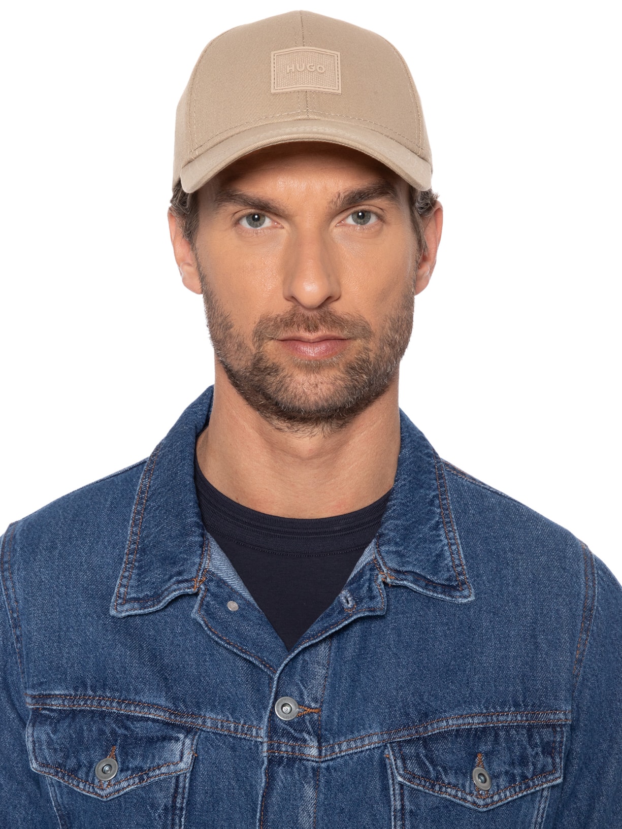 Boné Masculino Jake-pl Bege Hugo