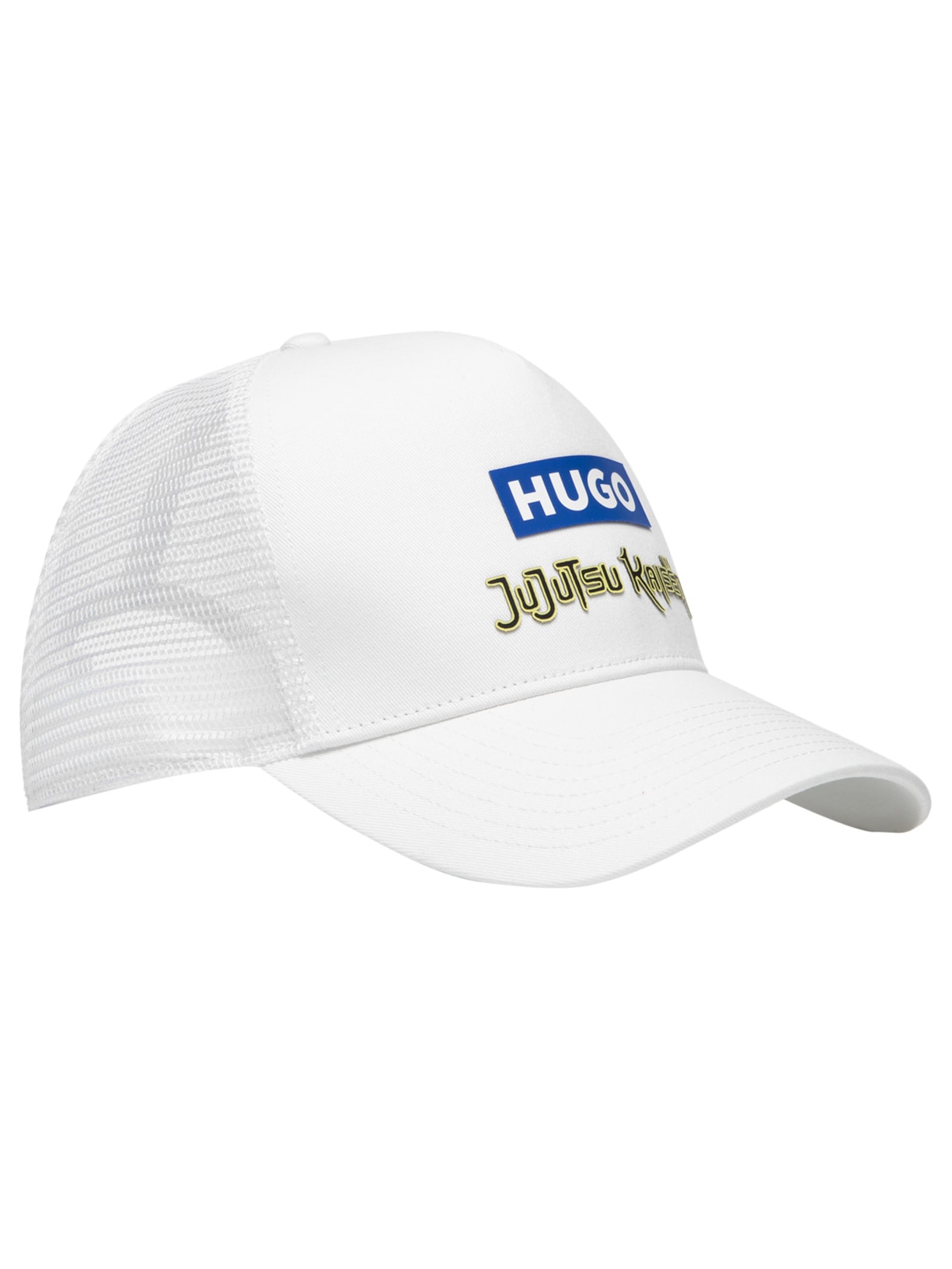 Boné Masculino Jujutsu Kaisen Blue Logo Branco Hugo