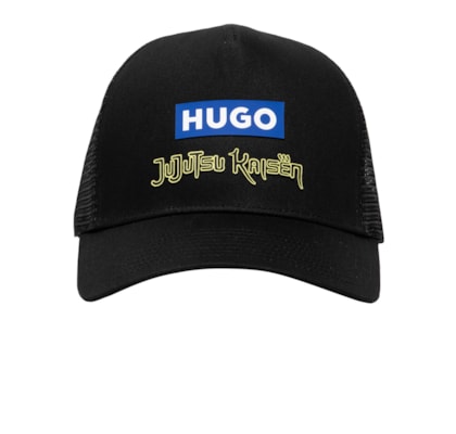 Boné Masculino Jujutsu Kaisen Blue Logo - Preto