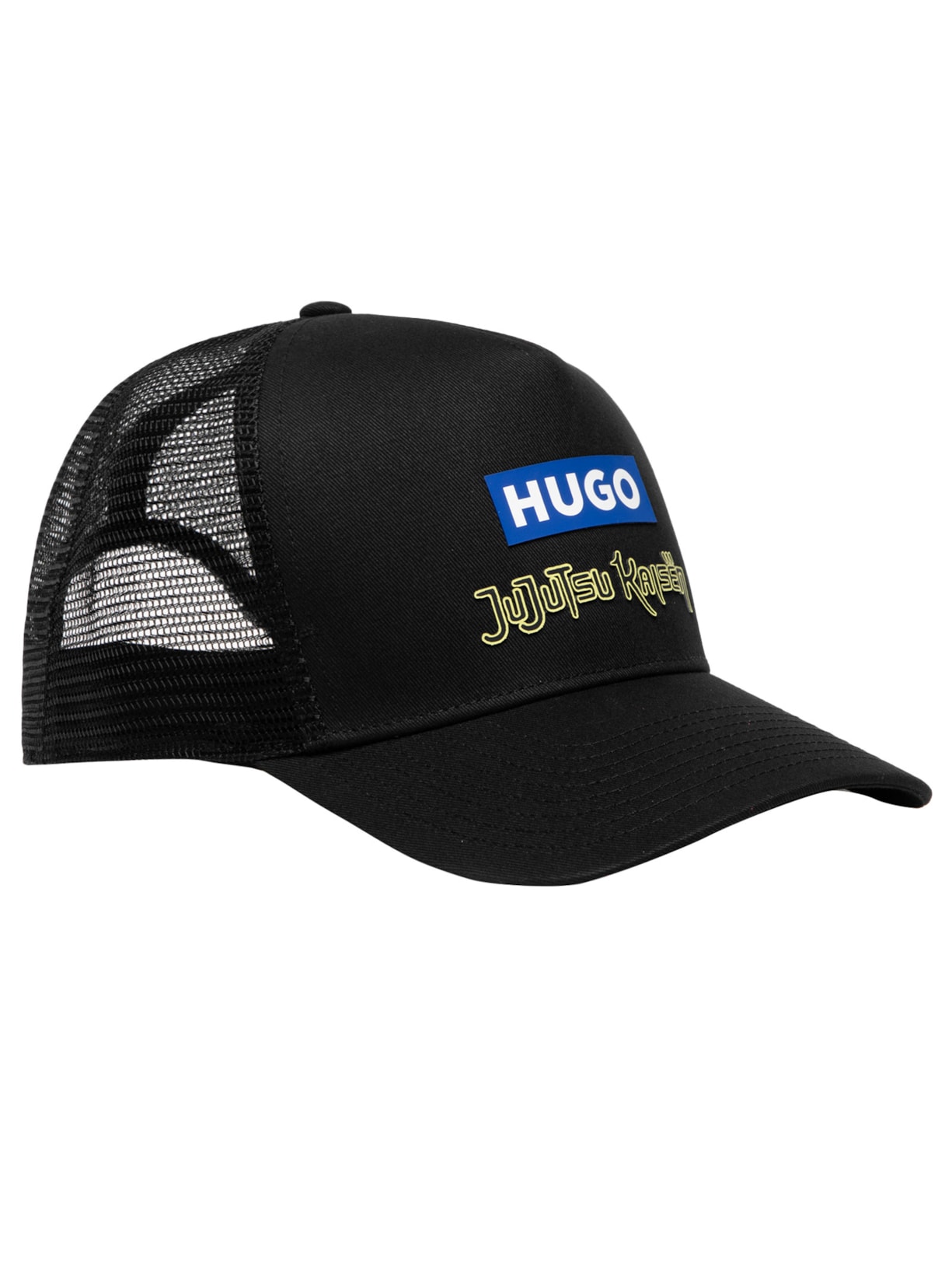 Boné Masculino Jujutsu Kaisen Blue Logo Preto Hugo
