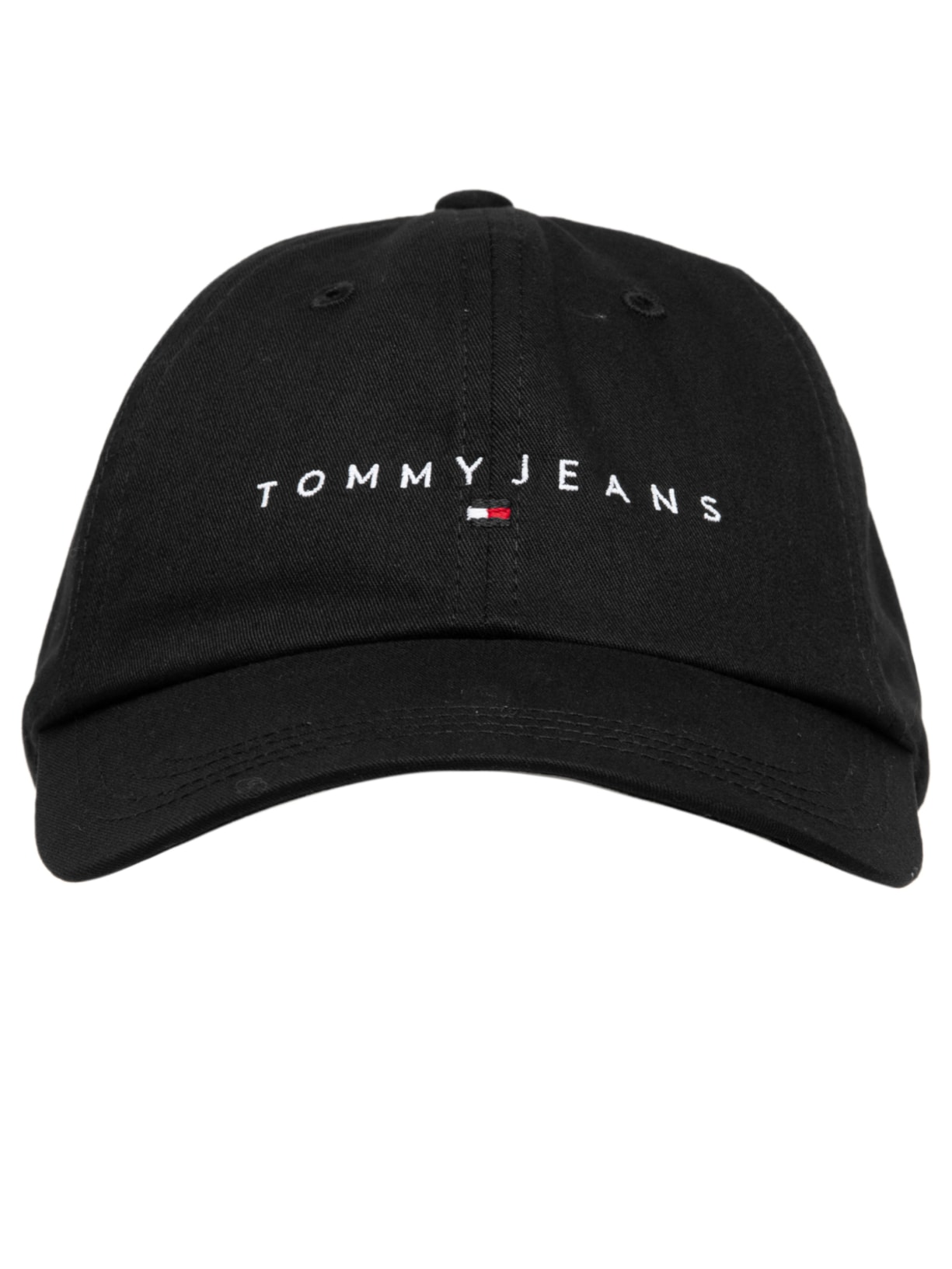 Boné Masculino Linear Logo Preto Tommy Jeans
