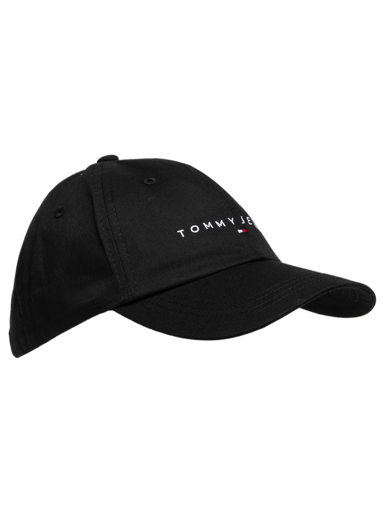 Boné Masculino Linear Logo Preto Tommy Jeans