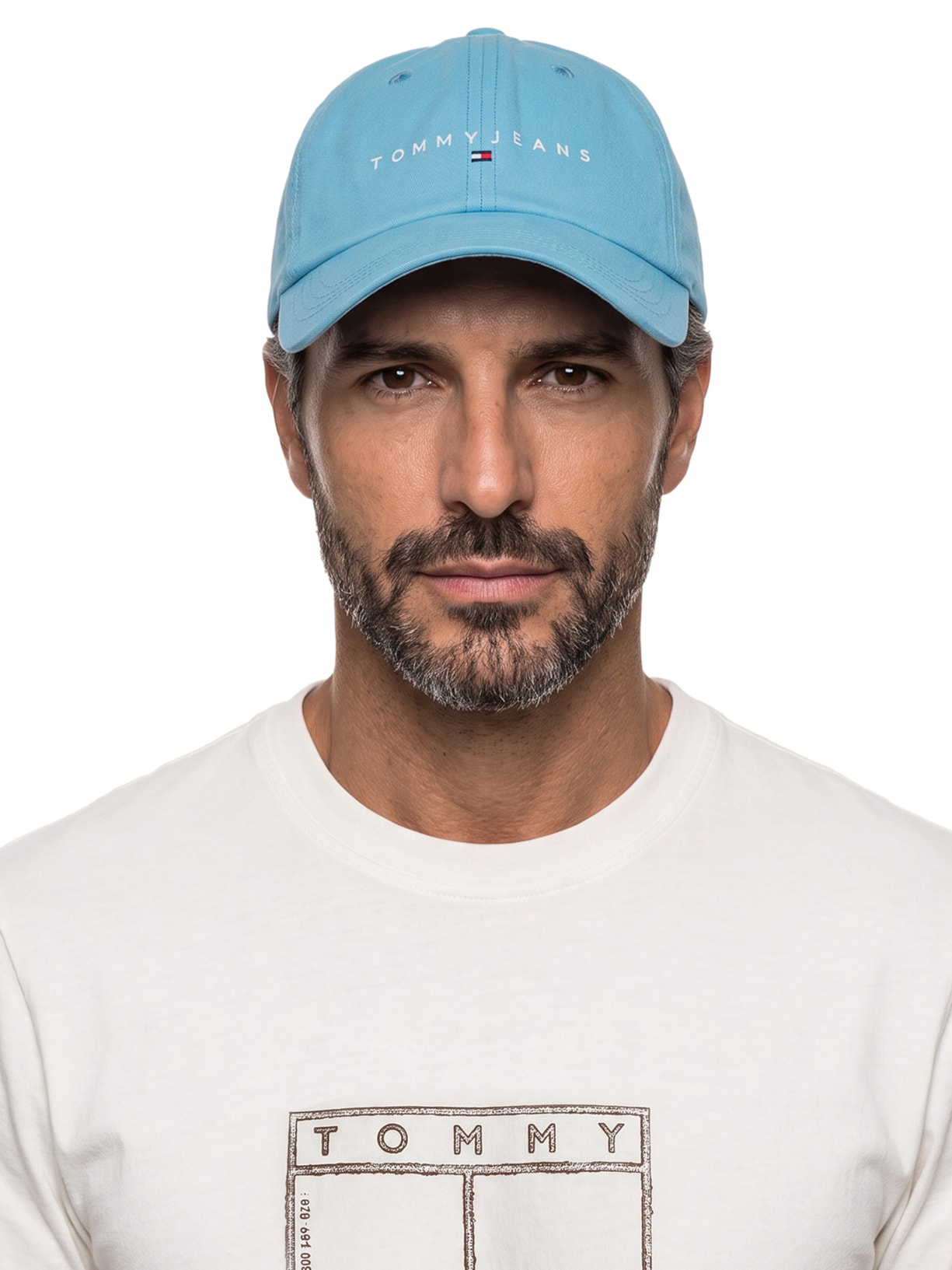 Boné Masculino Linear Logo – Azul Tommy Jeans