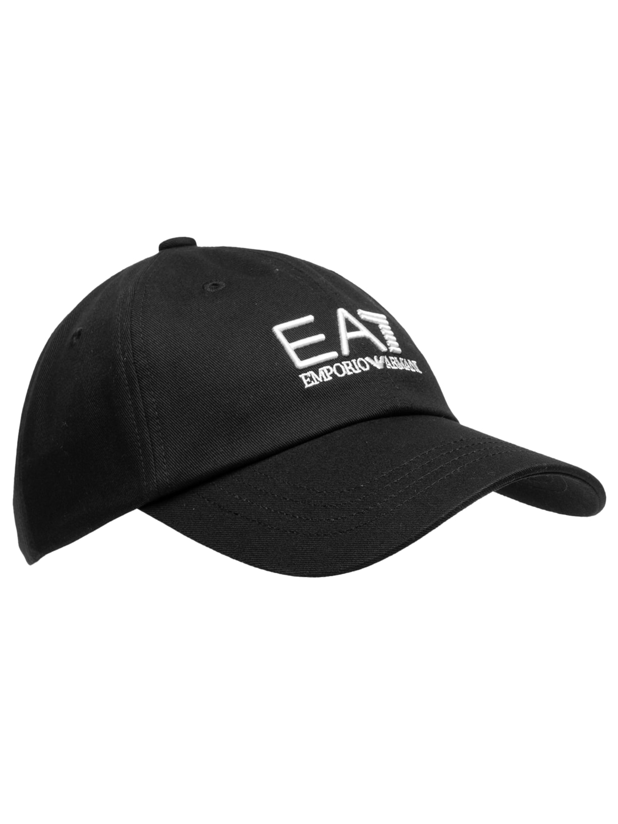 Boné Masculino Logão Centro – Preto Ea7 Emporio Armani