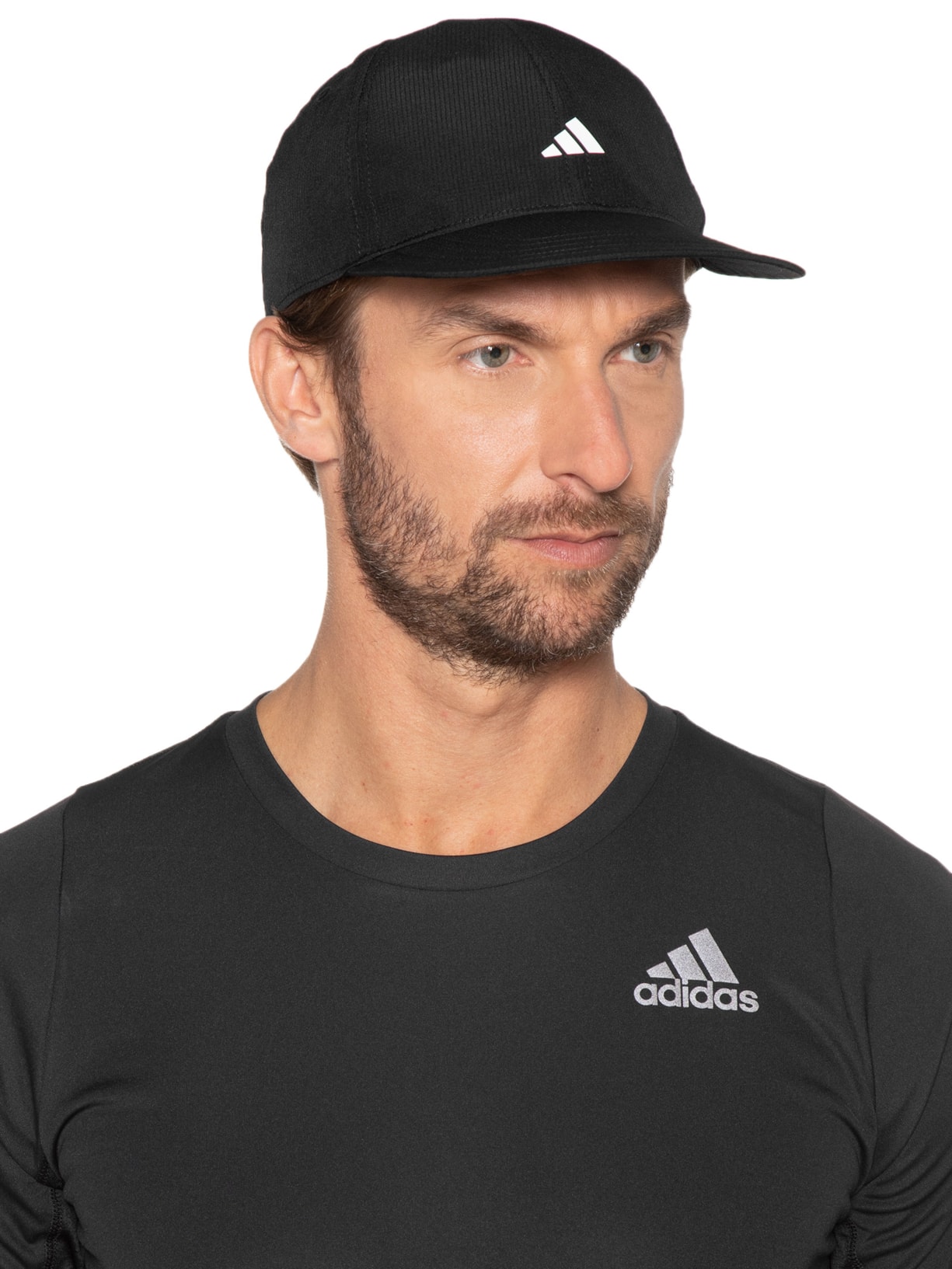 Boné Masculino Logo Pequeno Preto Adidas