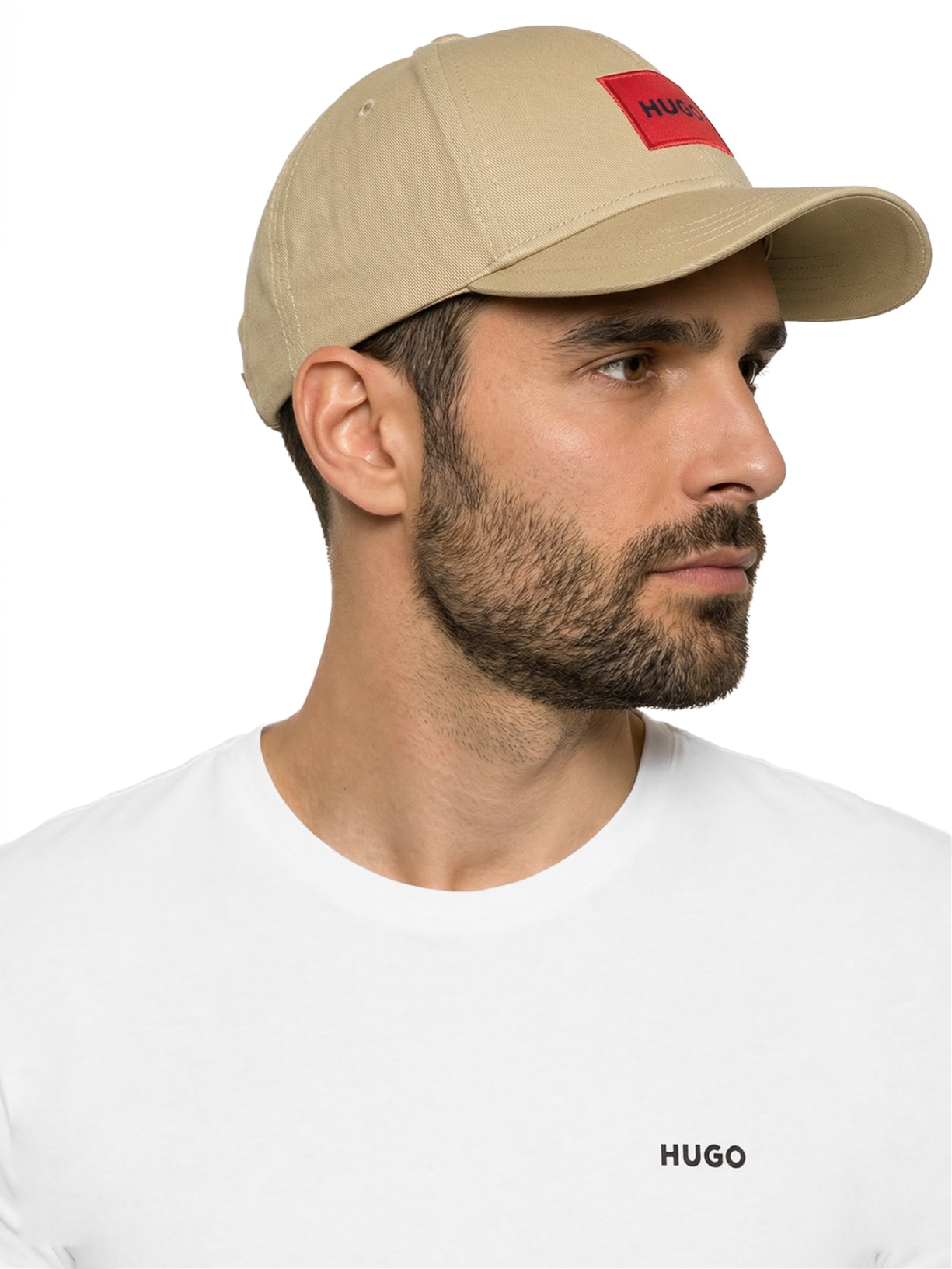 Boné Masculino Men-X 581-RL Bege Hugo