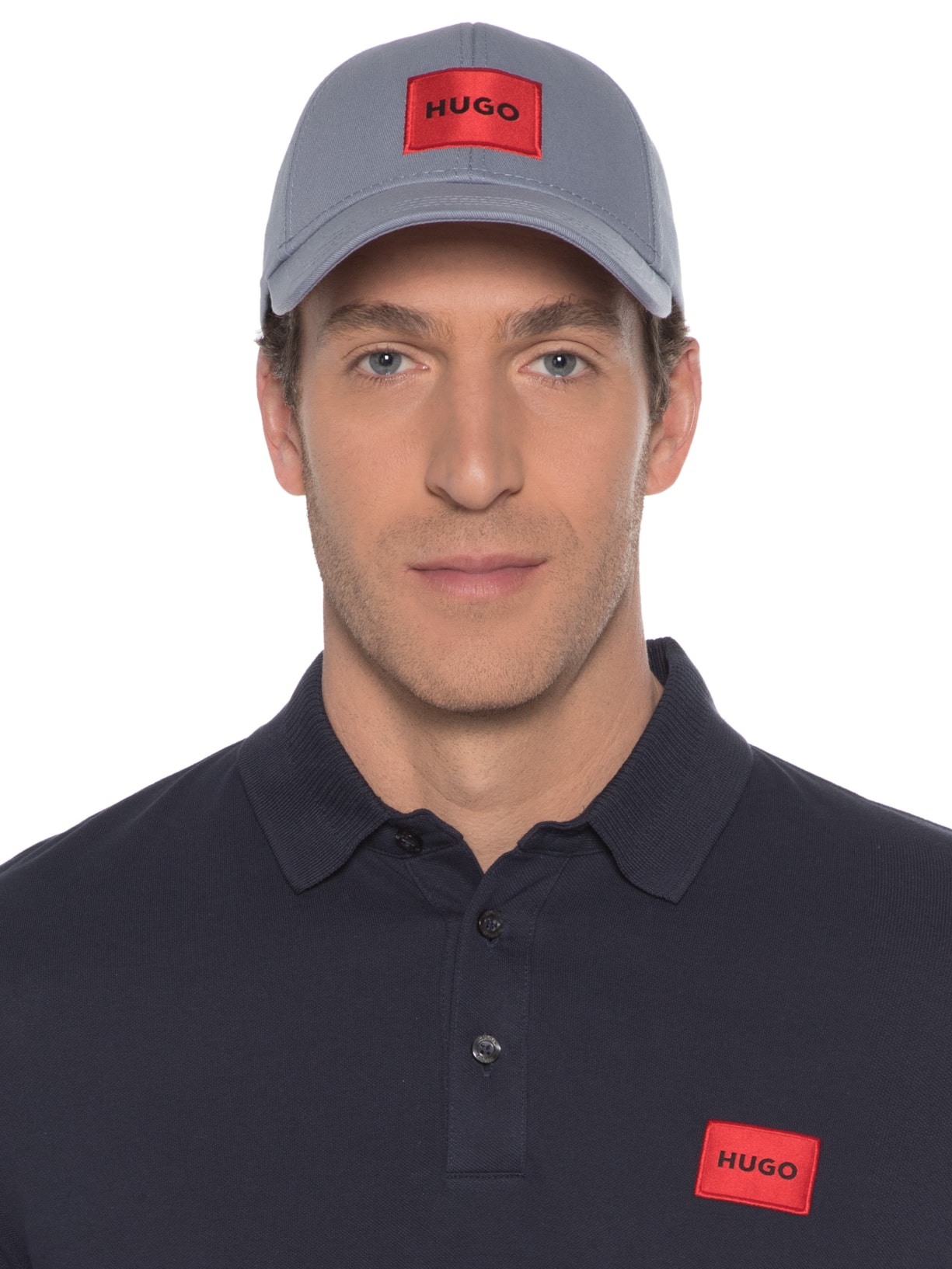 Boné Masculino Men -x Azul Hugo