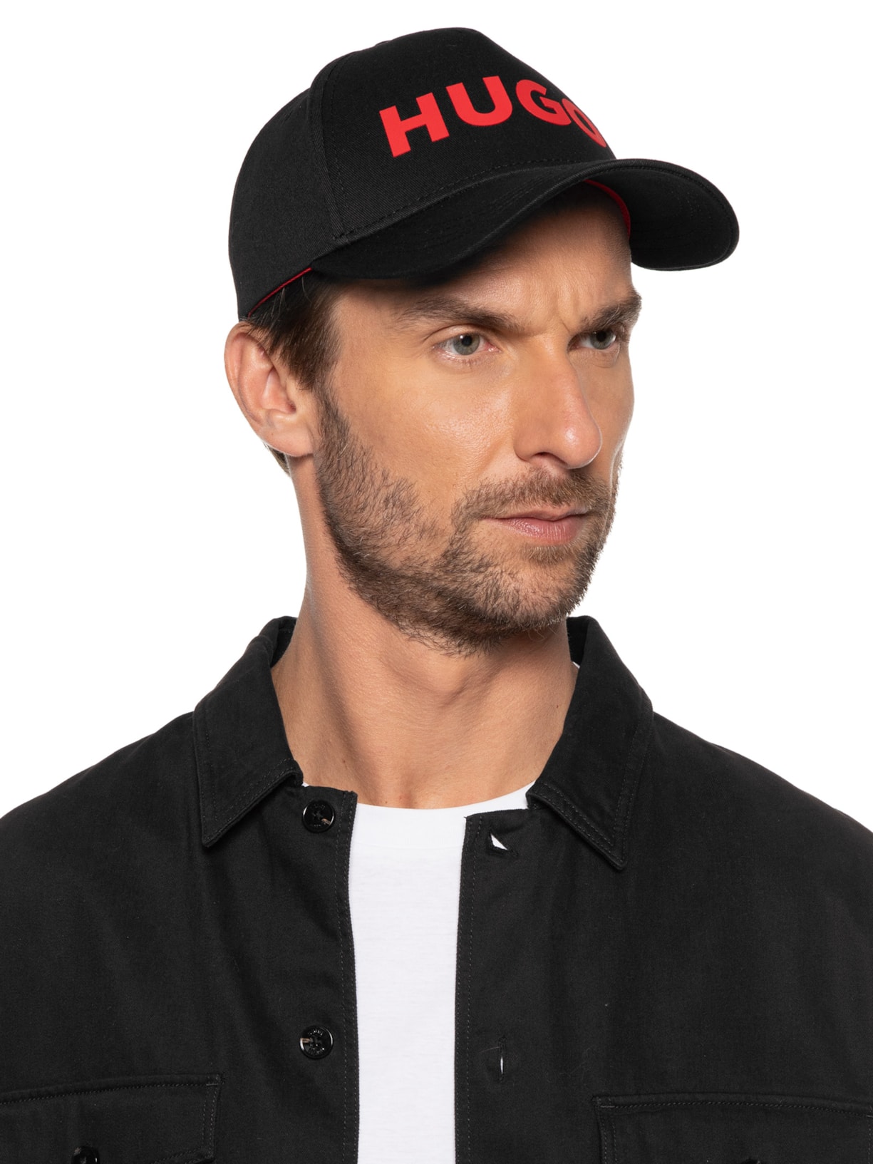 Boné Masculino Men-x Preto Hugo