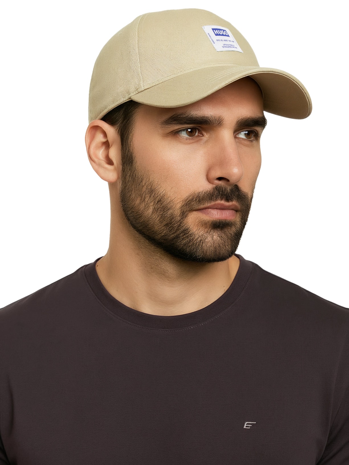 Boné Masculino Merk Bege Hugo