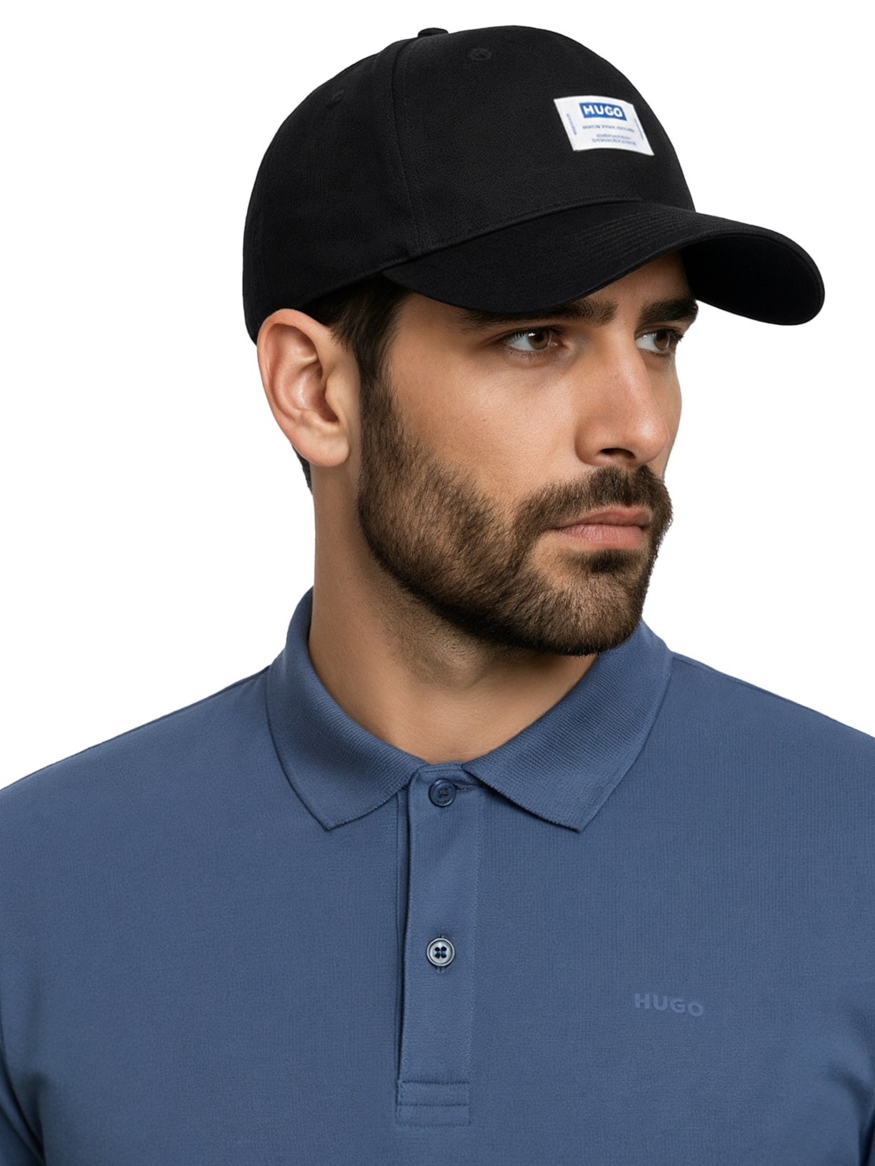 Boné Masculino Merk Preto Hugo