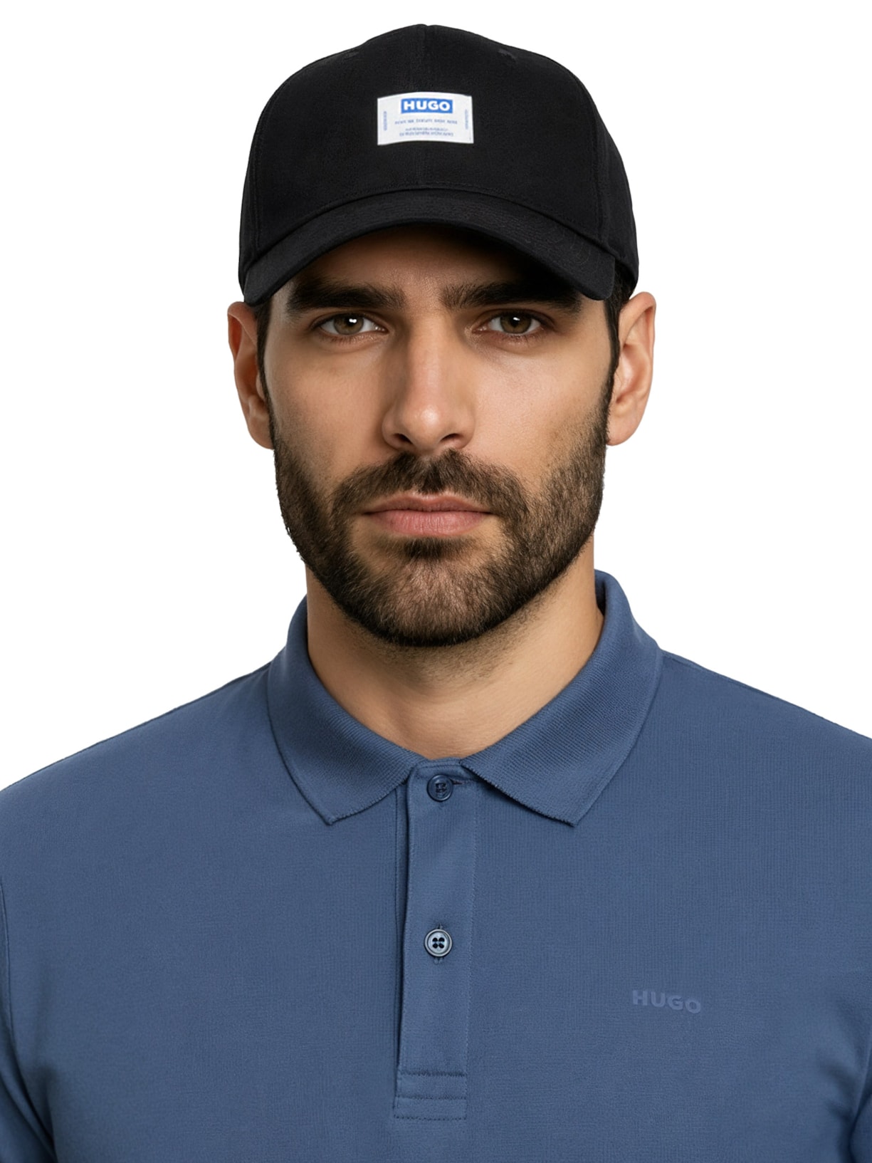 Boné Masculino Merk Preto Hugo