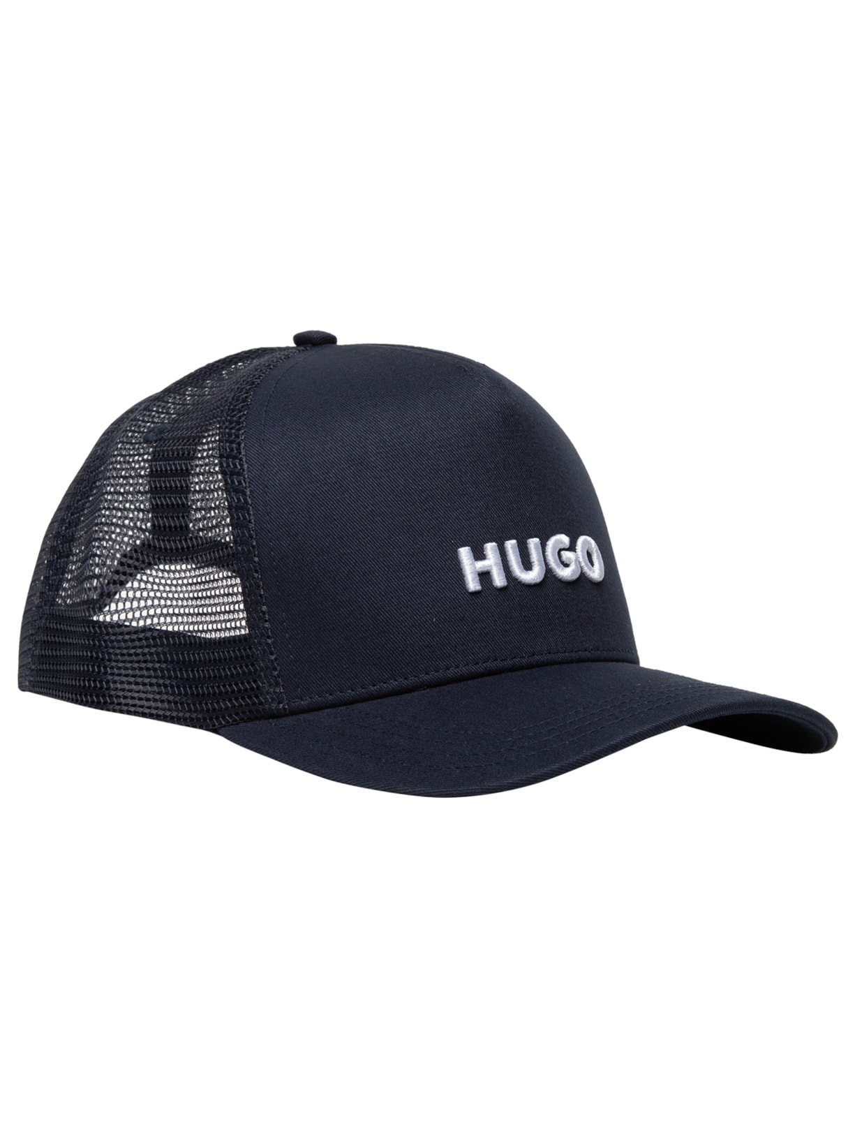 Boné Masculino Mesh Panels Marsel -Trucker Azul Hugo