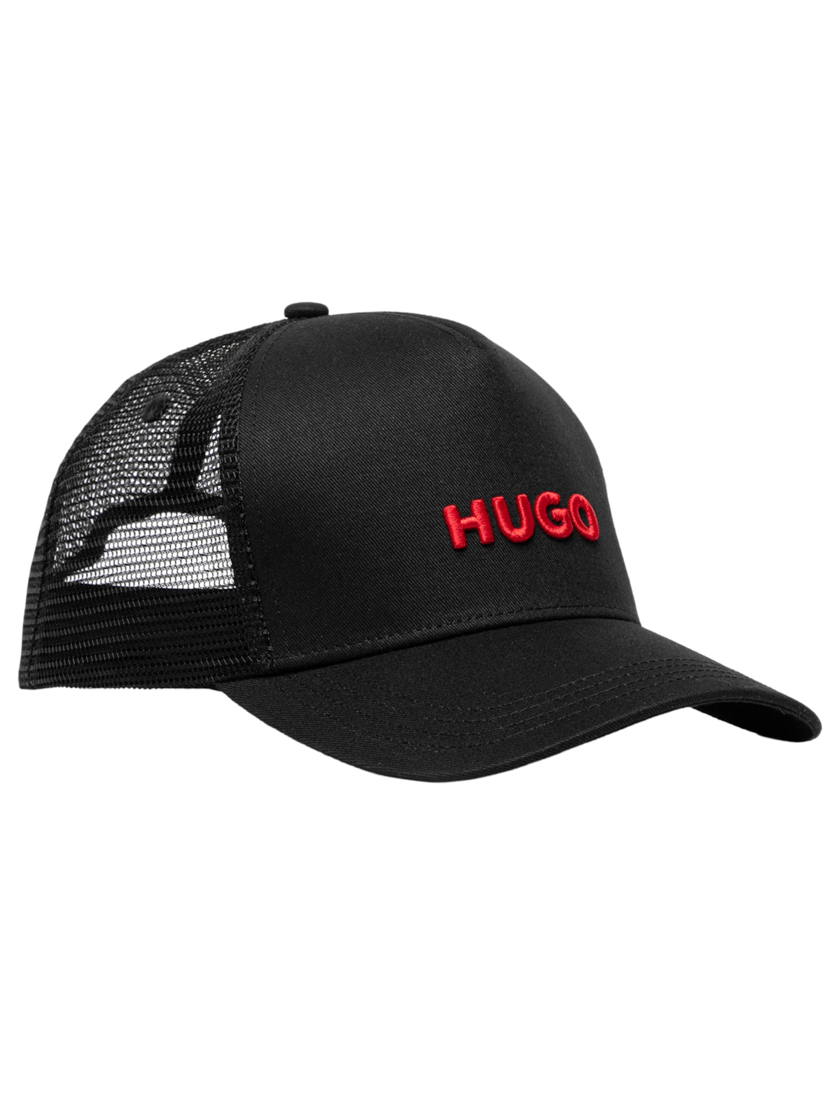 Boné Masculino Mesh Panels Marsel-Trucker – Preto Hugo