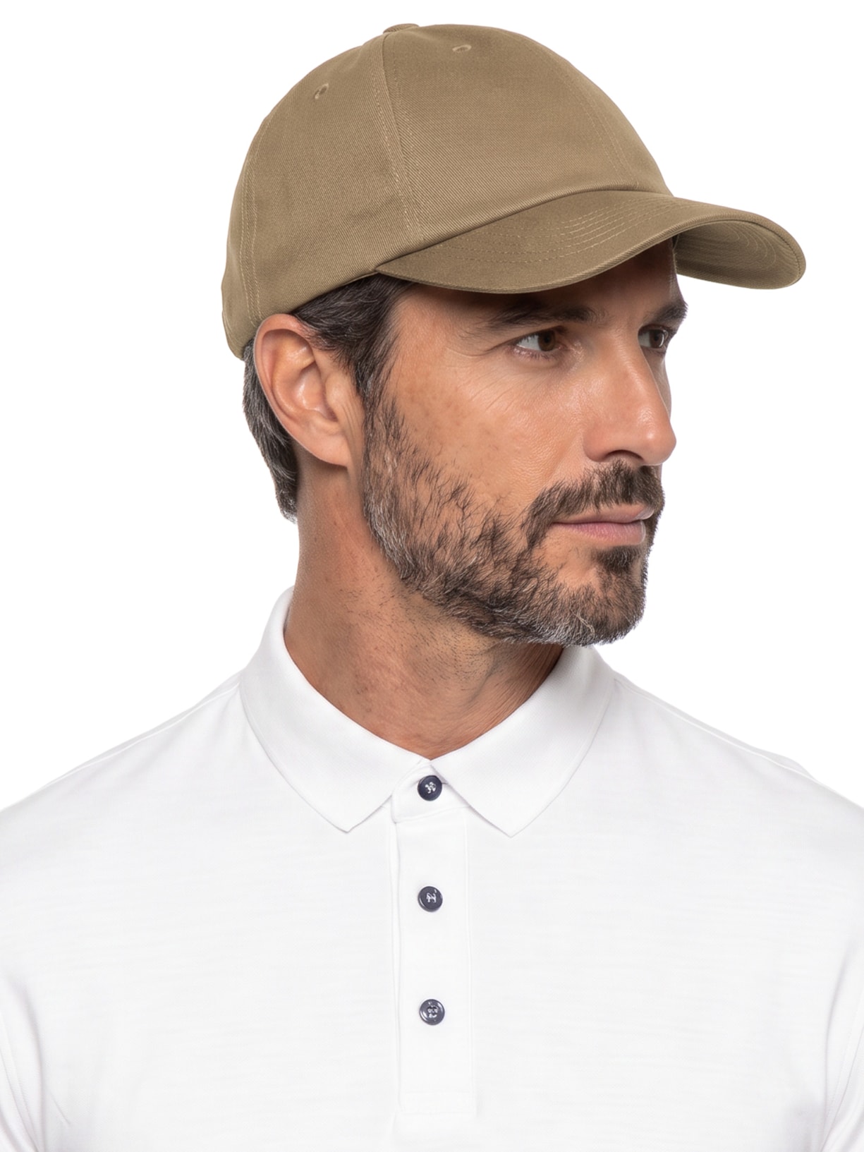 Boné Masculino Multi Logo Bege Aramis