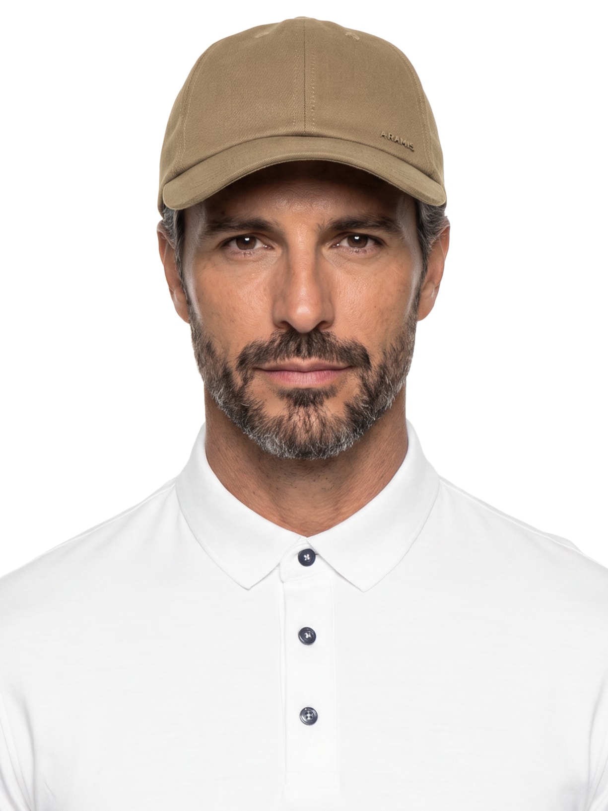 Boné Masculino Multi Logo Bege Aramis
