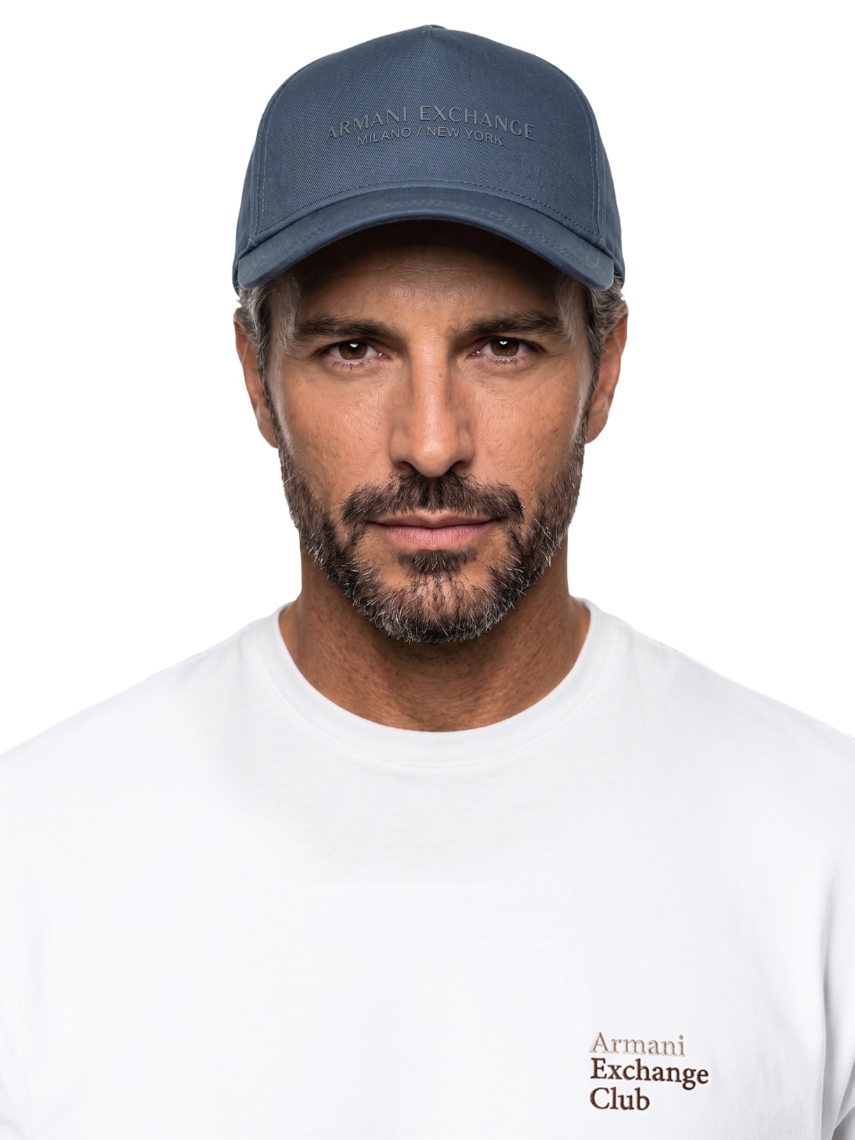 Boné Masculino New York Milano – Azul Armani Exchange