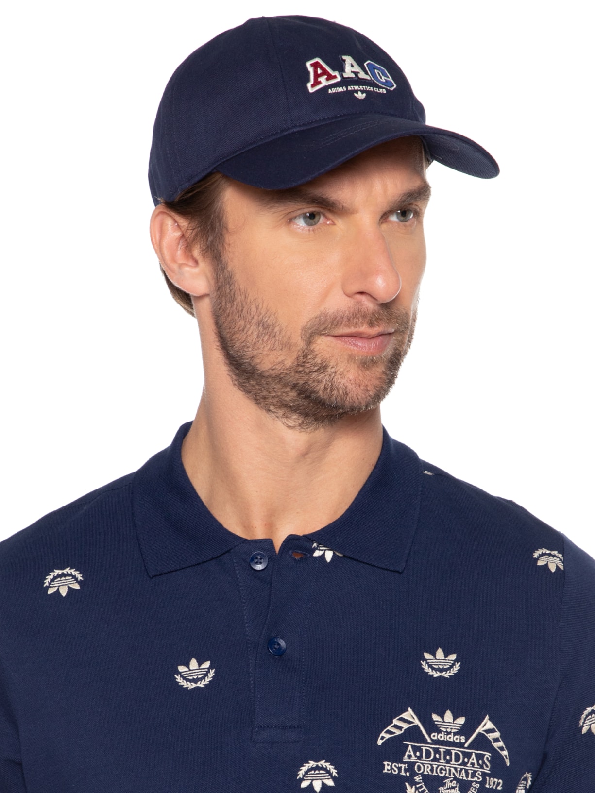Boné Masculino Riftabb Azul Adidas Originals