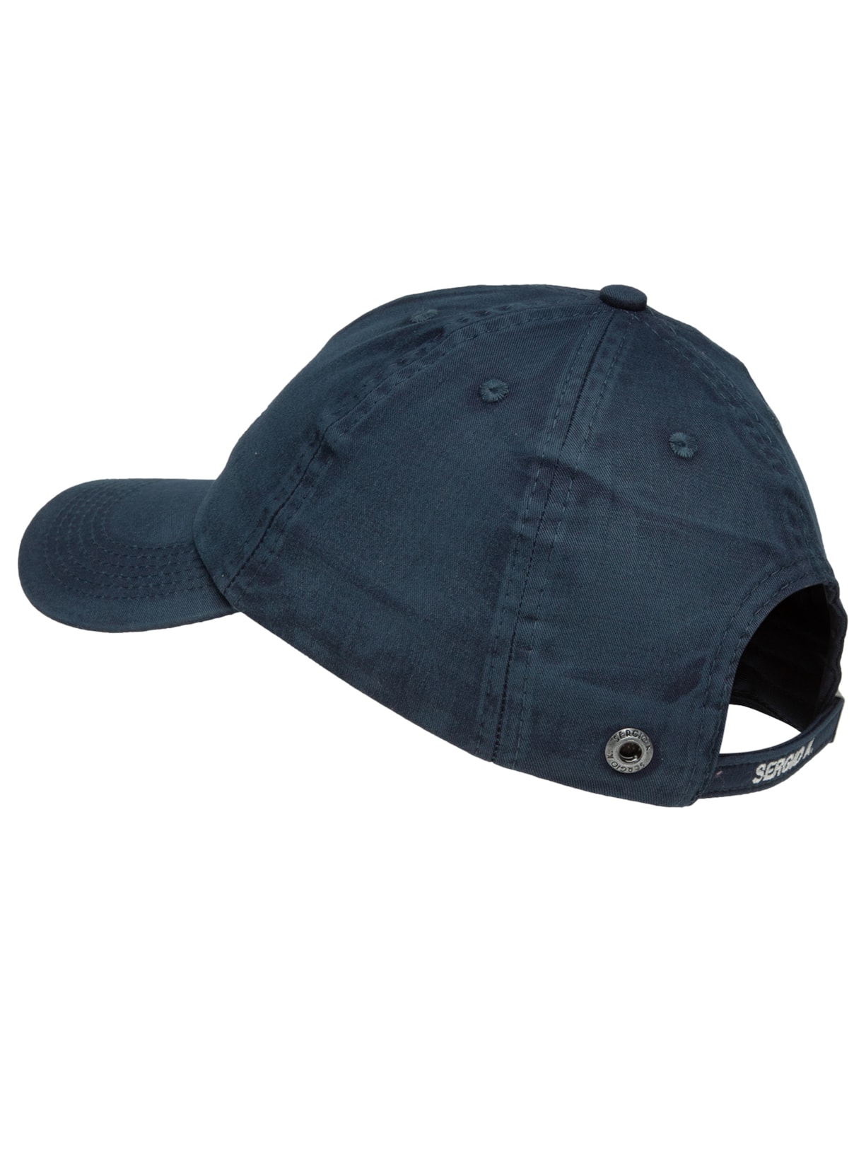 Boné Masculino Sarja Bordado Passaport – Azul Sergio K