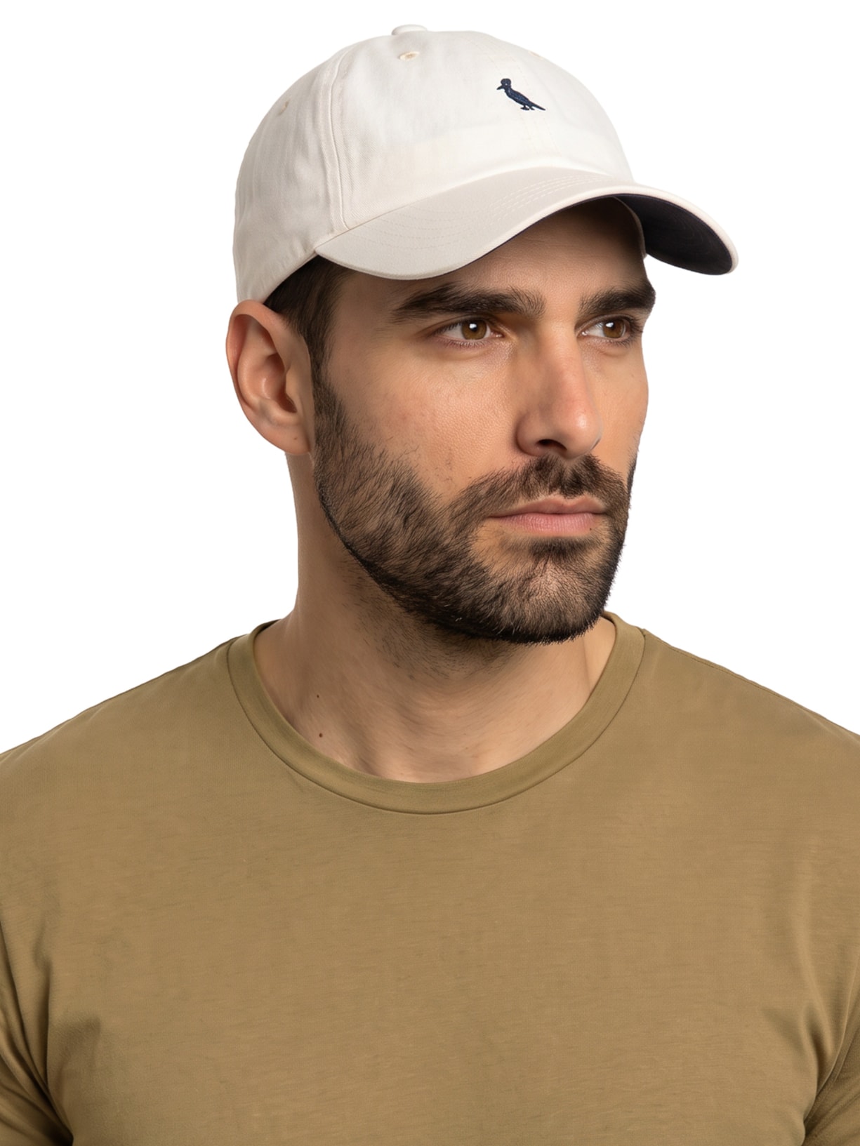 Boné Masculino Sarja Bordado Pica Pau Off White Reserva