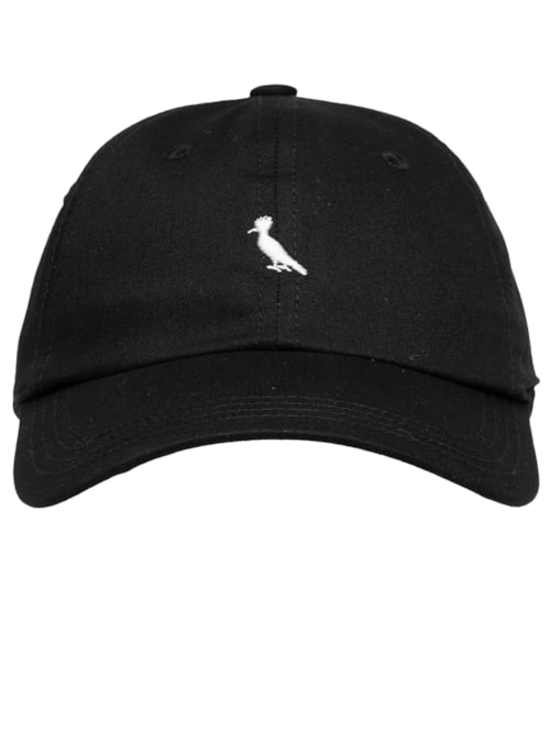 Boné Masculino Sarja Bordado Pica Pau – Preto