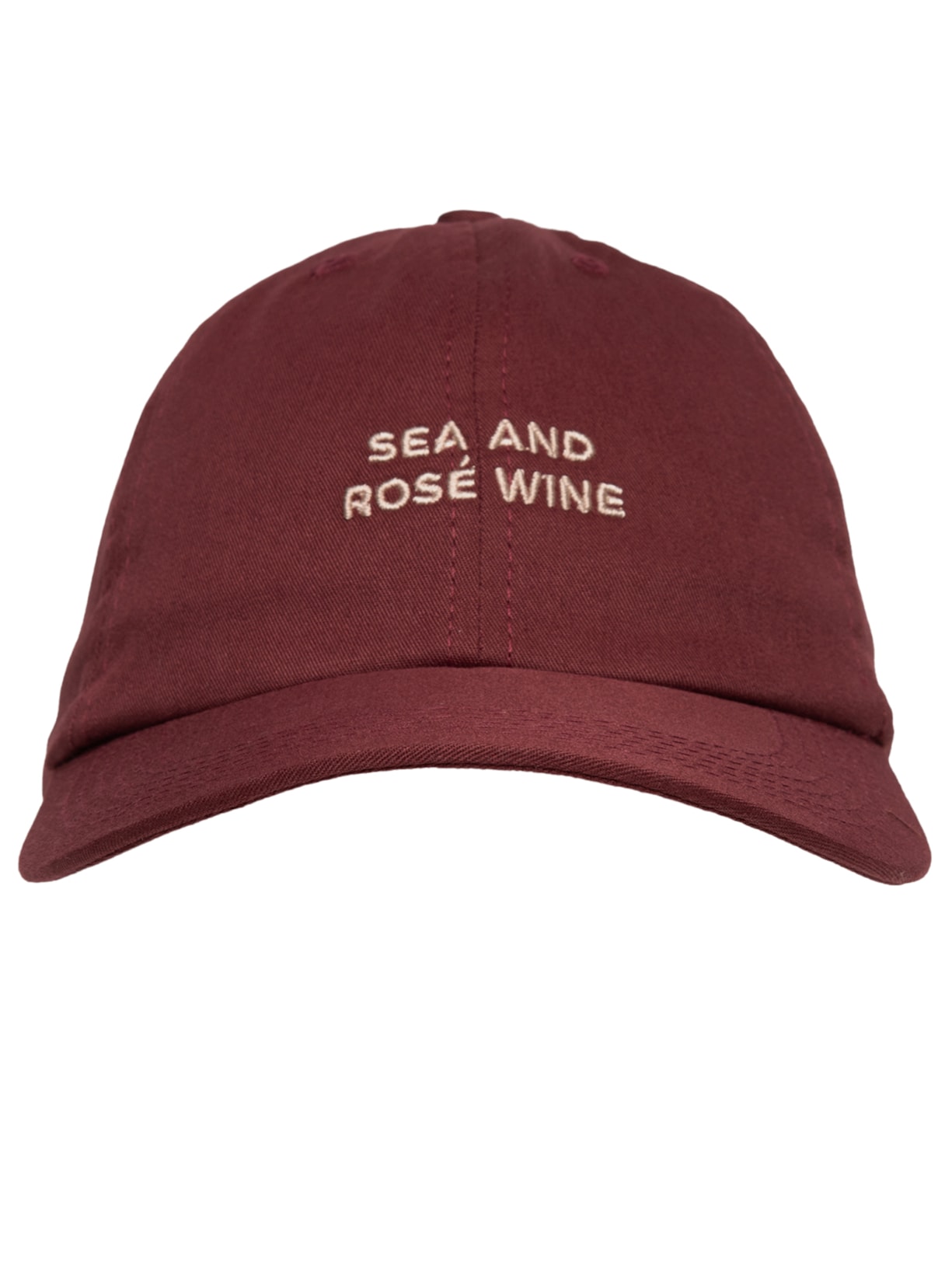 Boné Masculino Sarja Bordado Sea And Wine – Vermelho