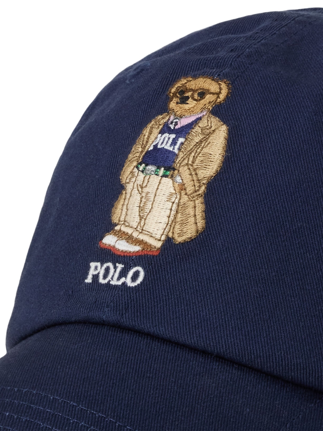Boné Masculino Seasonal Bear Azul Polo Ralph Lauren