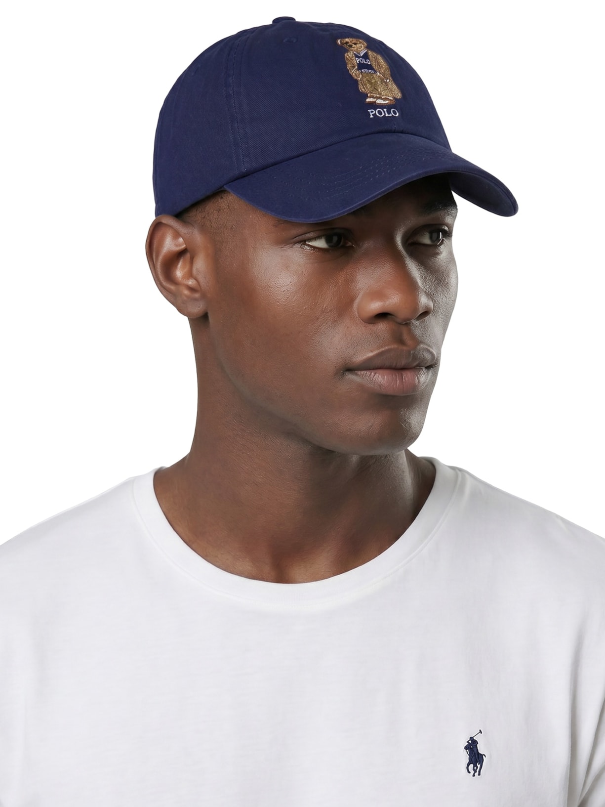 Boné Masculino Seasonal Bear Azul Polo Ralph Lauren