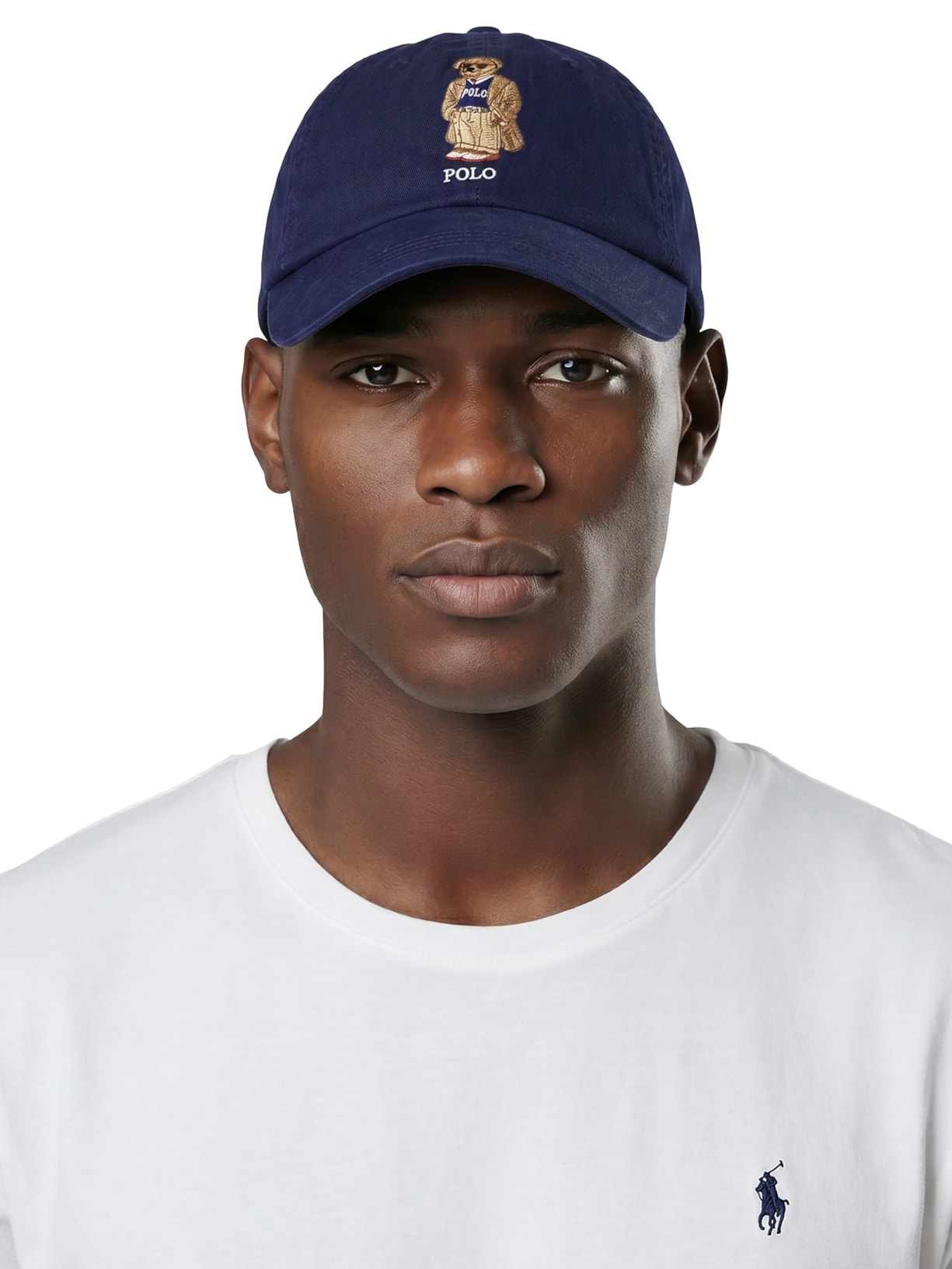 Boné Masculino Seasonal Bear Azul Polo Ralph Lauren