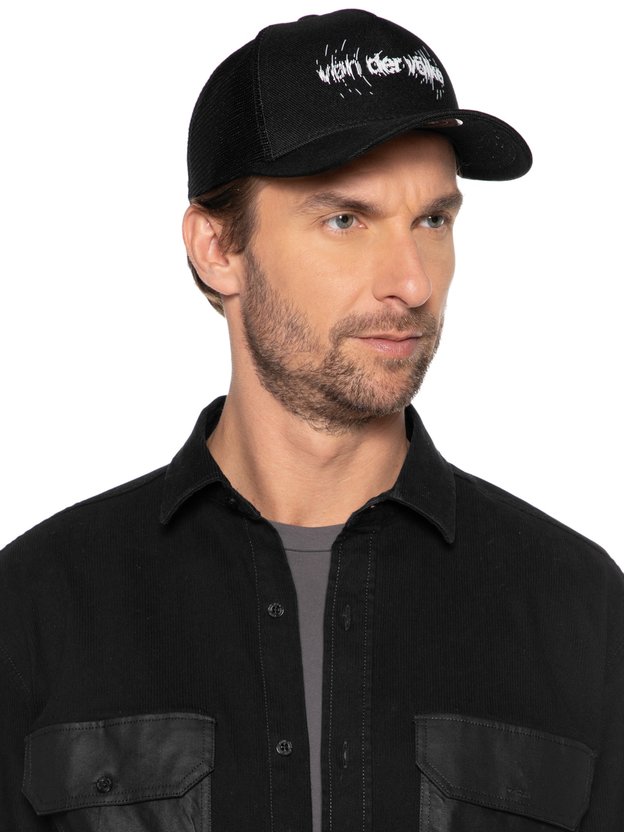 Boné Masculino Sounds Preto Von Der Volke