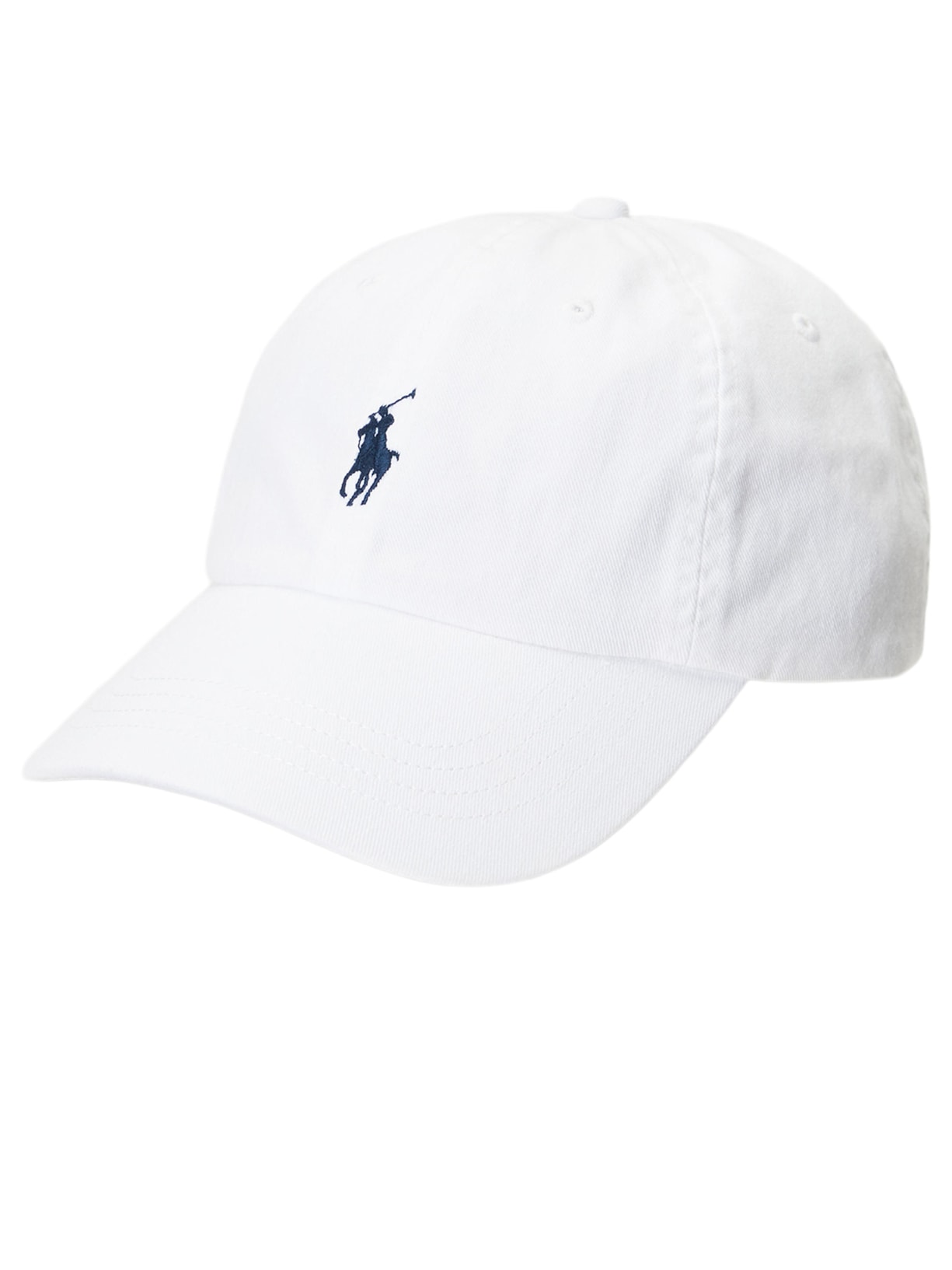 Boné Masculino Sport Cap Classic Logo Branco Polo Ralph Lauren