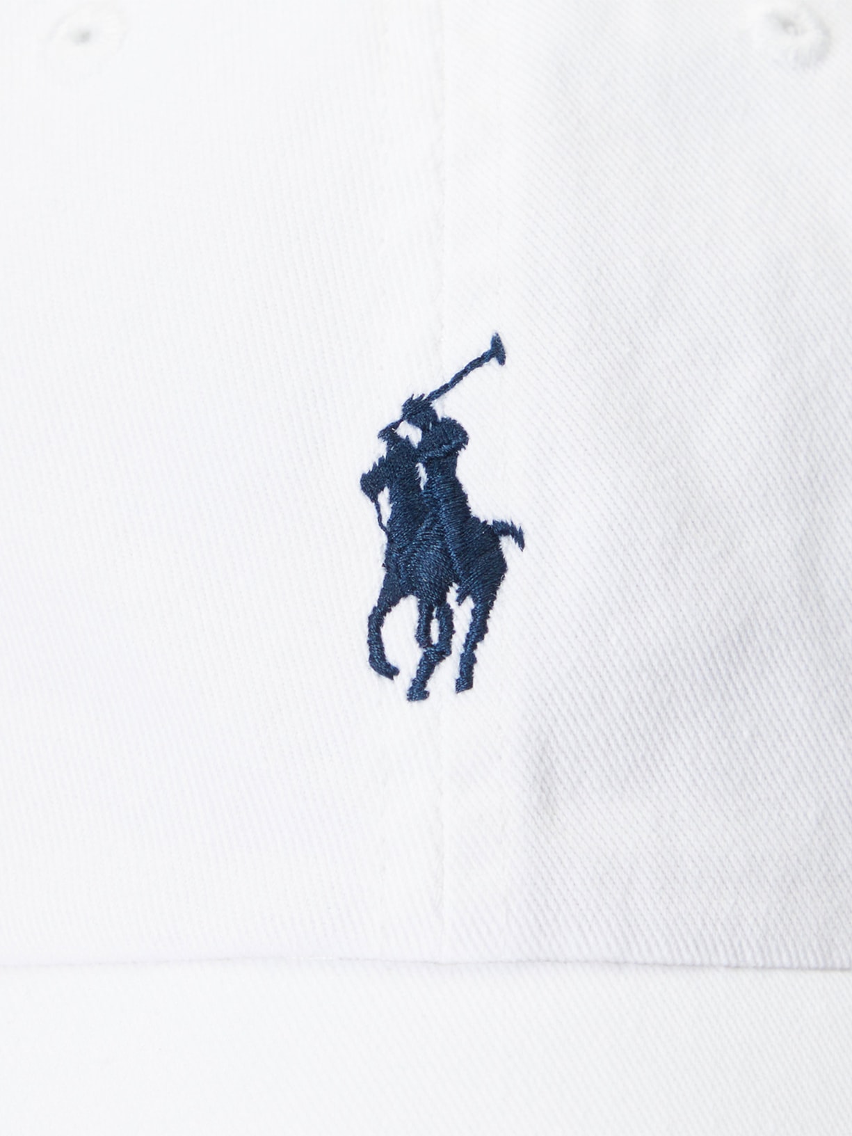 Boné Masculino Sport Cap Classic Logo Branco Polo Ralph Lauren