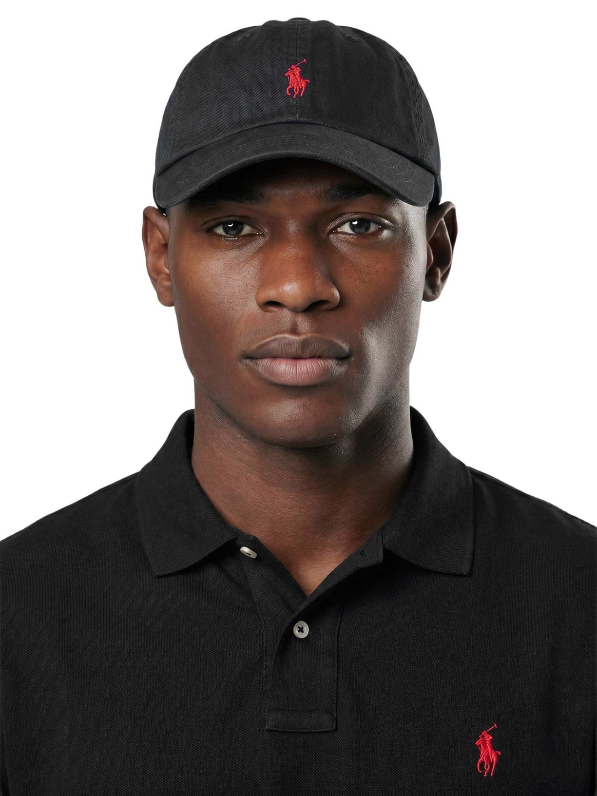 Boné Masculino Sport Cap Classic Logo Preto Polo Ralph Lauren