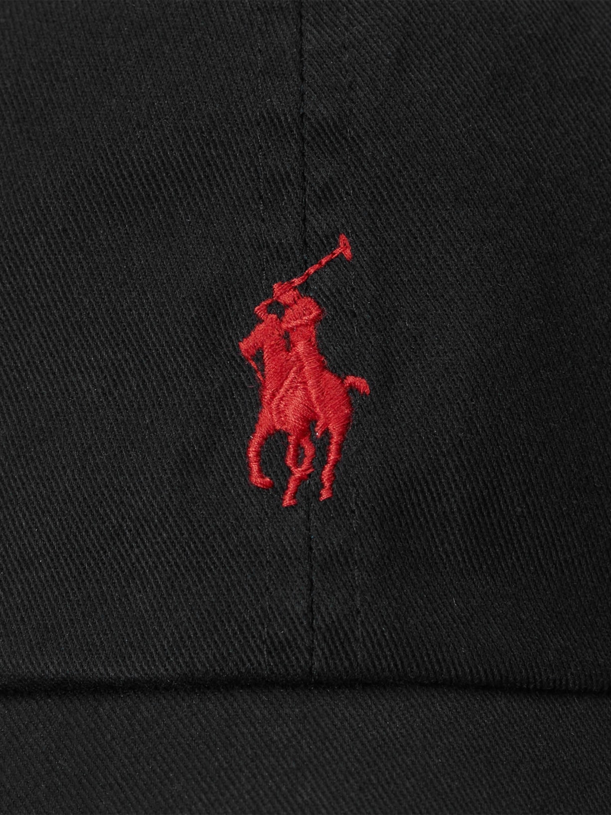 Boné Masculino Sport Cap Classic Logo Preto Polo Ralph Lauren