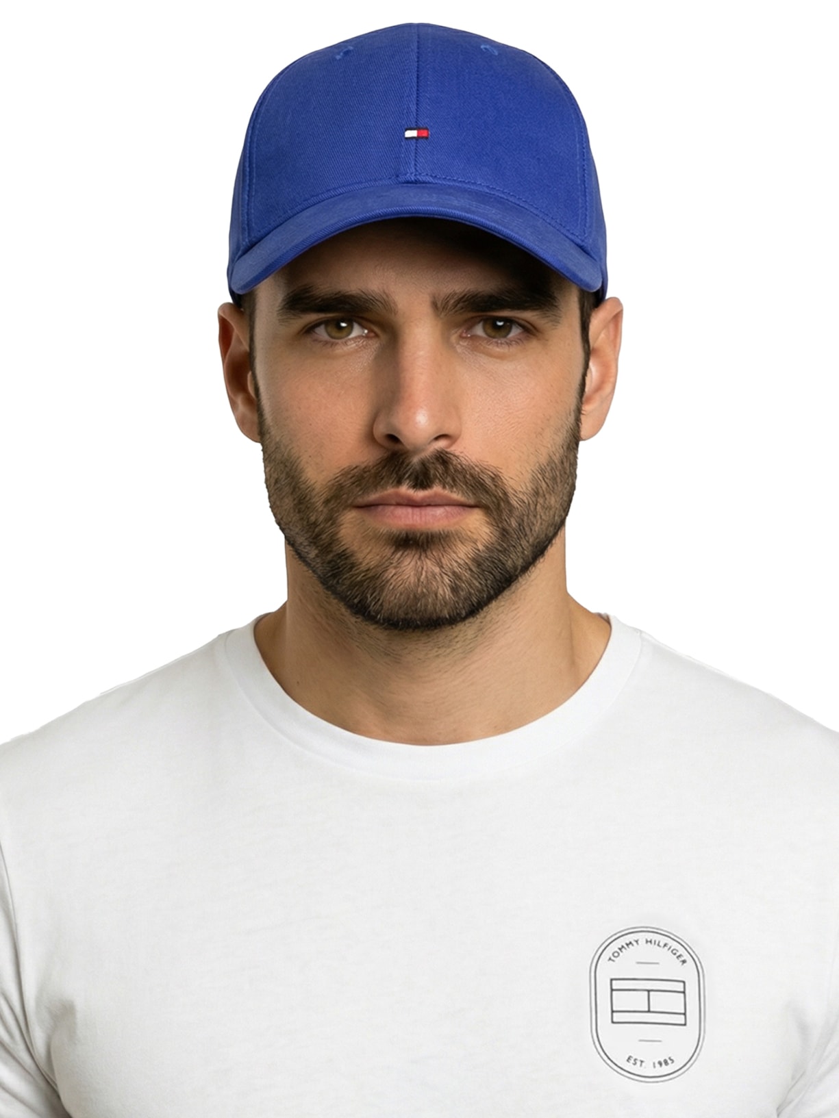 Boné Masculino TH Flag Soft Azul Tommy Hilfiger