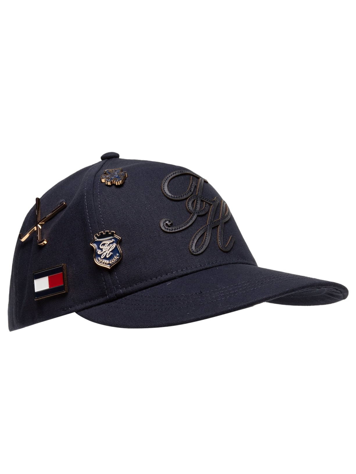 Boné Masculino TH Script Elevated Azul Tommy Hilfiger