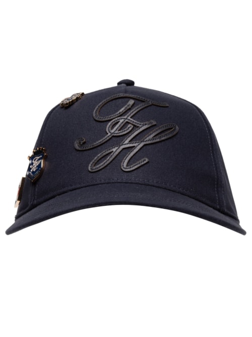 Boné Masculino TH Script Elevated – Azul